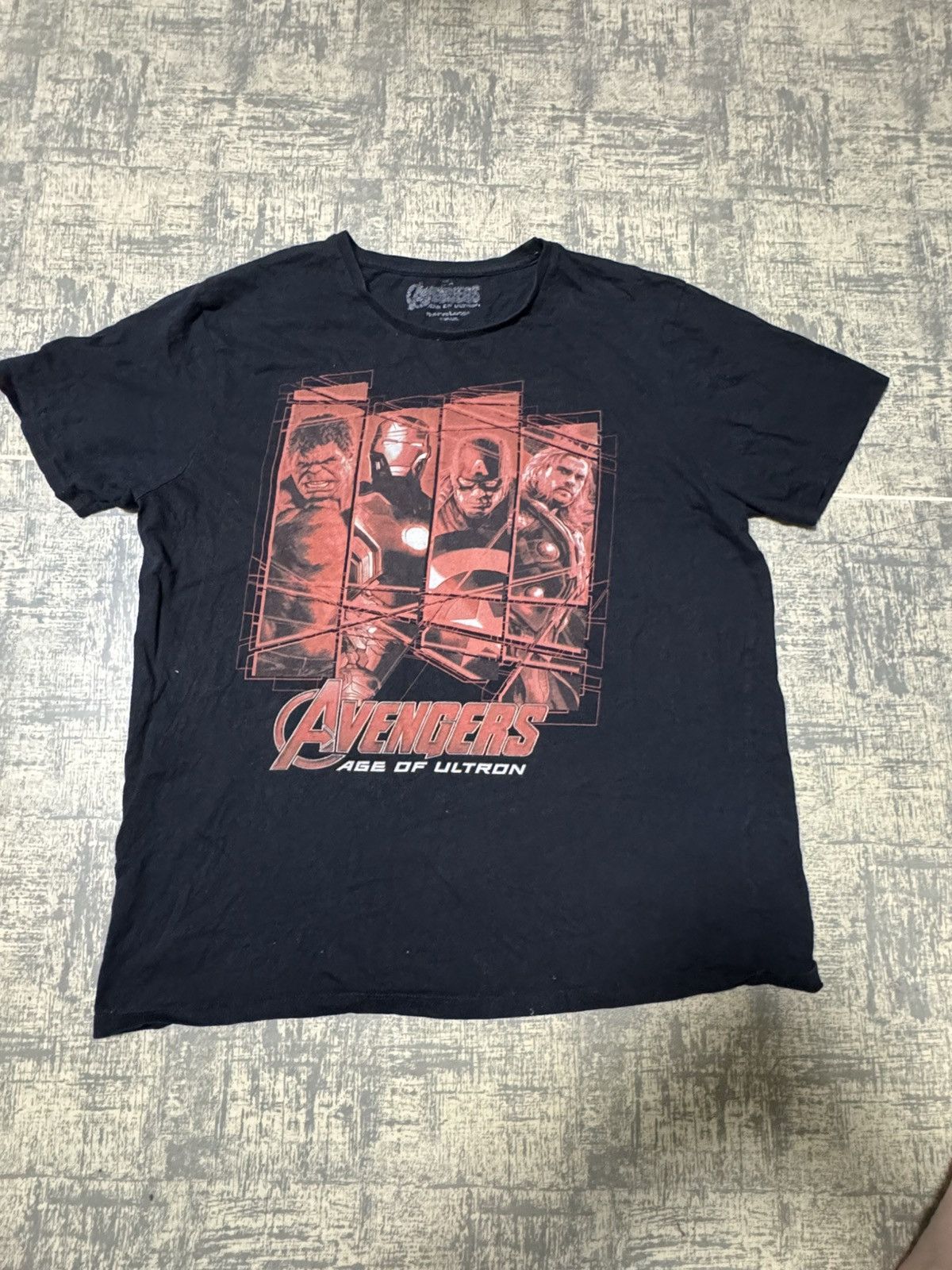 Cartoon Network × Marvel Comics × Vintage T shirt Flash Marvel Avengers age of Ultron Size US M / EU 48-50 / 2 - 1 Thumbnail
