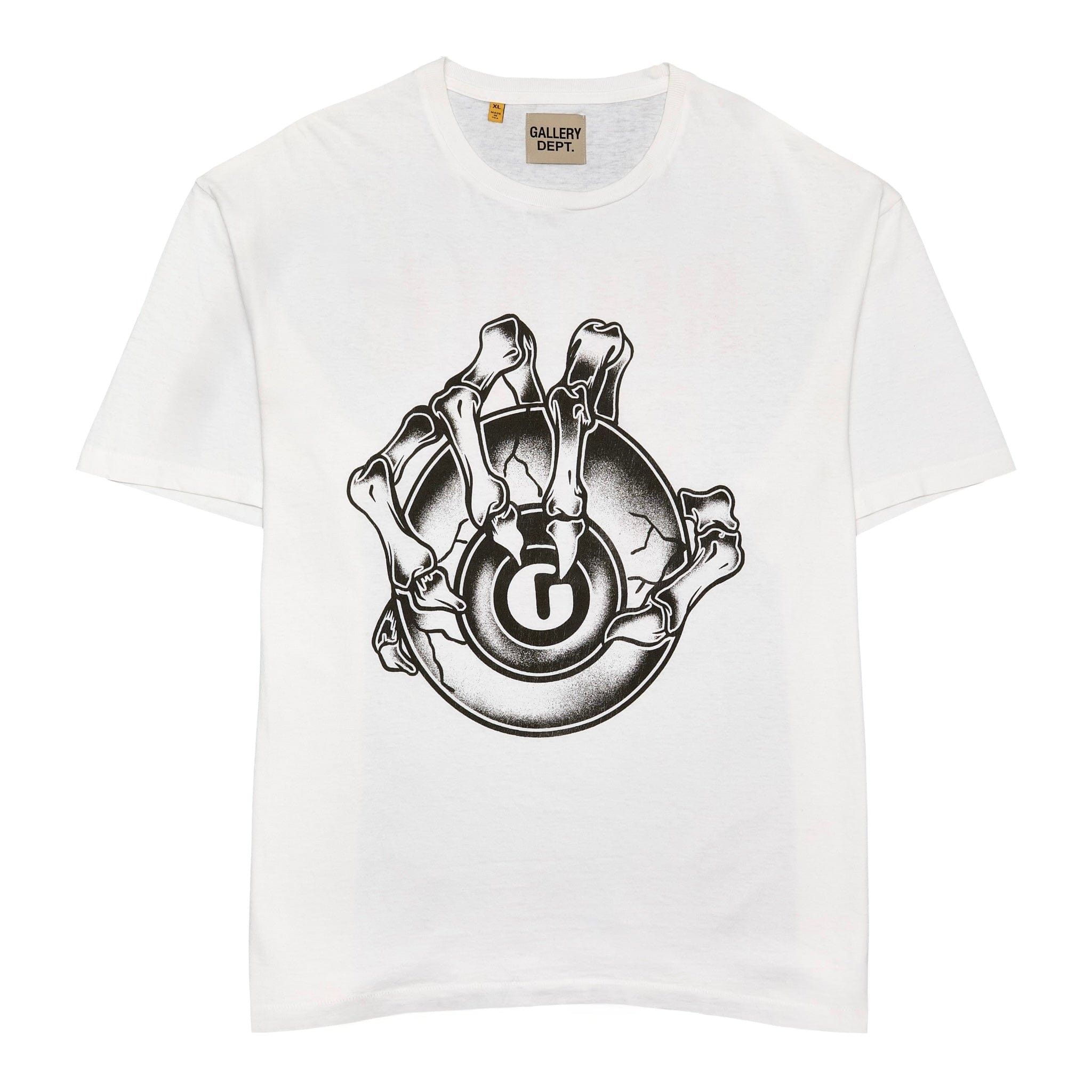Gallery Dept. Gallery Department Big G-Ball Short Sleeve Tee Shirt White Size US XL / EU 56 / 4 - 1 Thumbnail