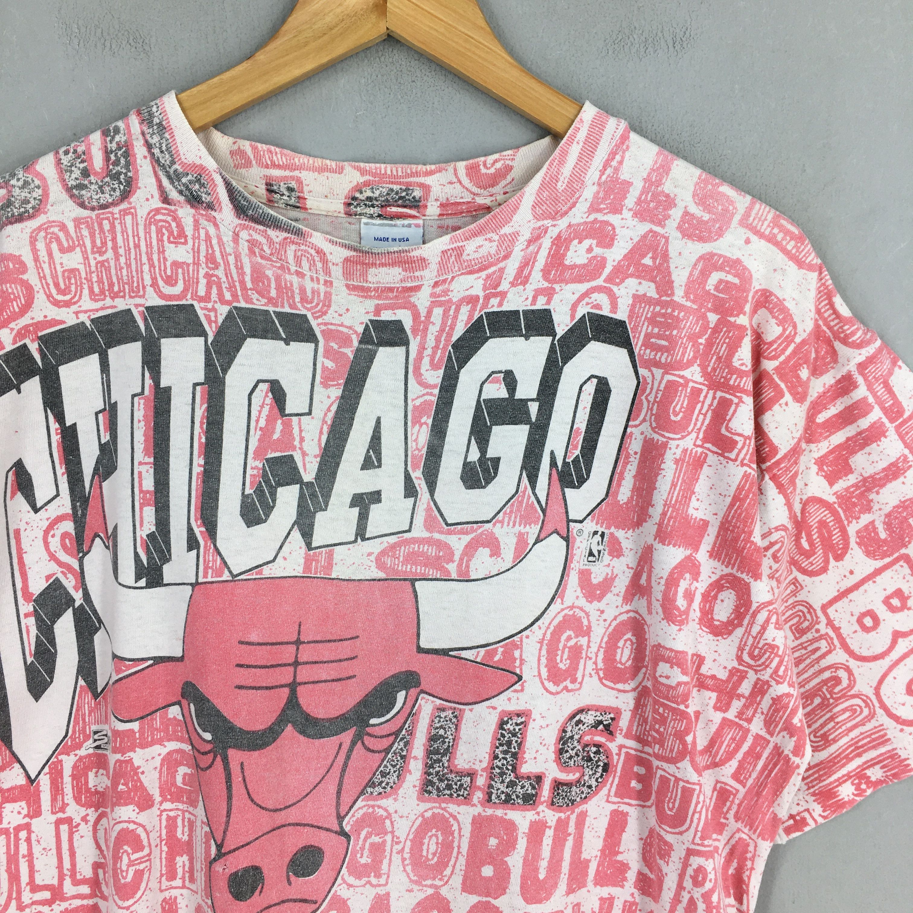 NBA 90s Chicago Bulls Nba World Champions Red T shirt Large Size US L / EU 52-54 / 3 - 2 Thumbnail