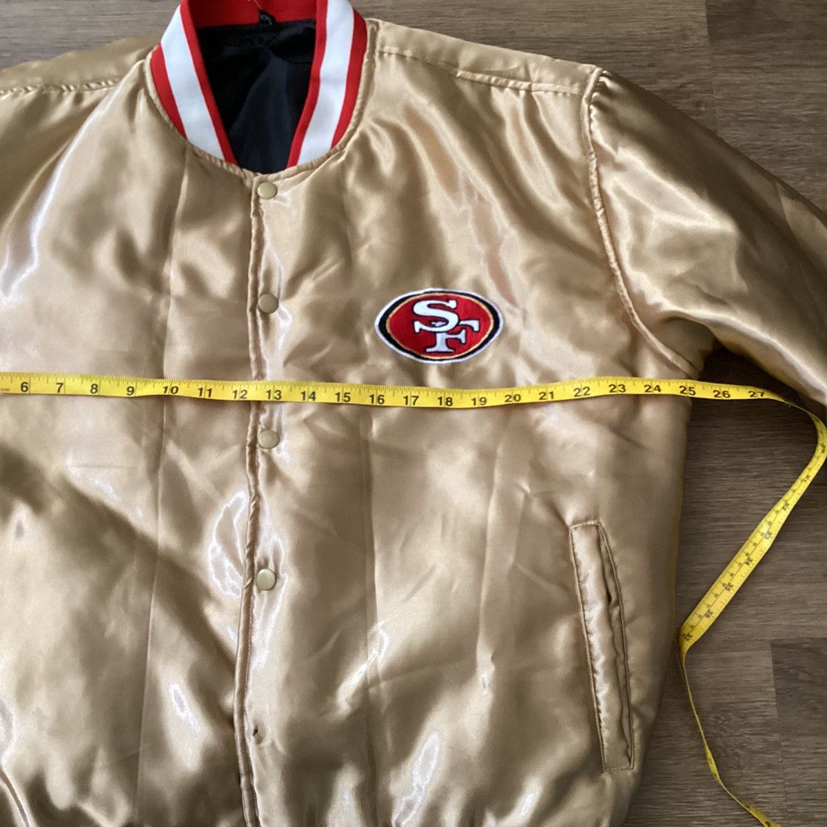 Starter × Vintage Vintage San Francisco 49ers satin bomber jacket Size US XXL / EU 58 / 5 - 3 Thumbnail