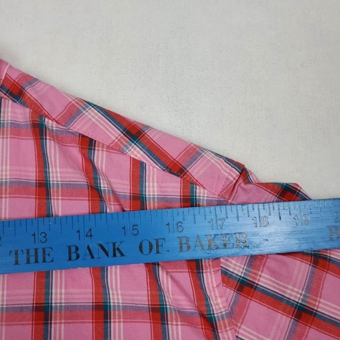 Wrangler VINTAGE? Wrangler George Strait for Her Women's Button-Up Shirt Pink Plaid XXL Cowgirl Size XXL / US 16-18 / IT 52-54 - 7 Thumbnail