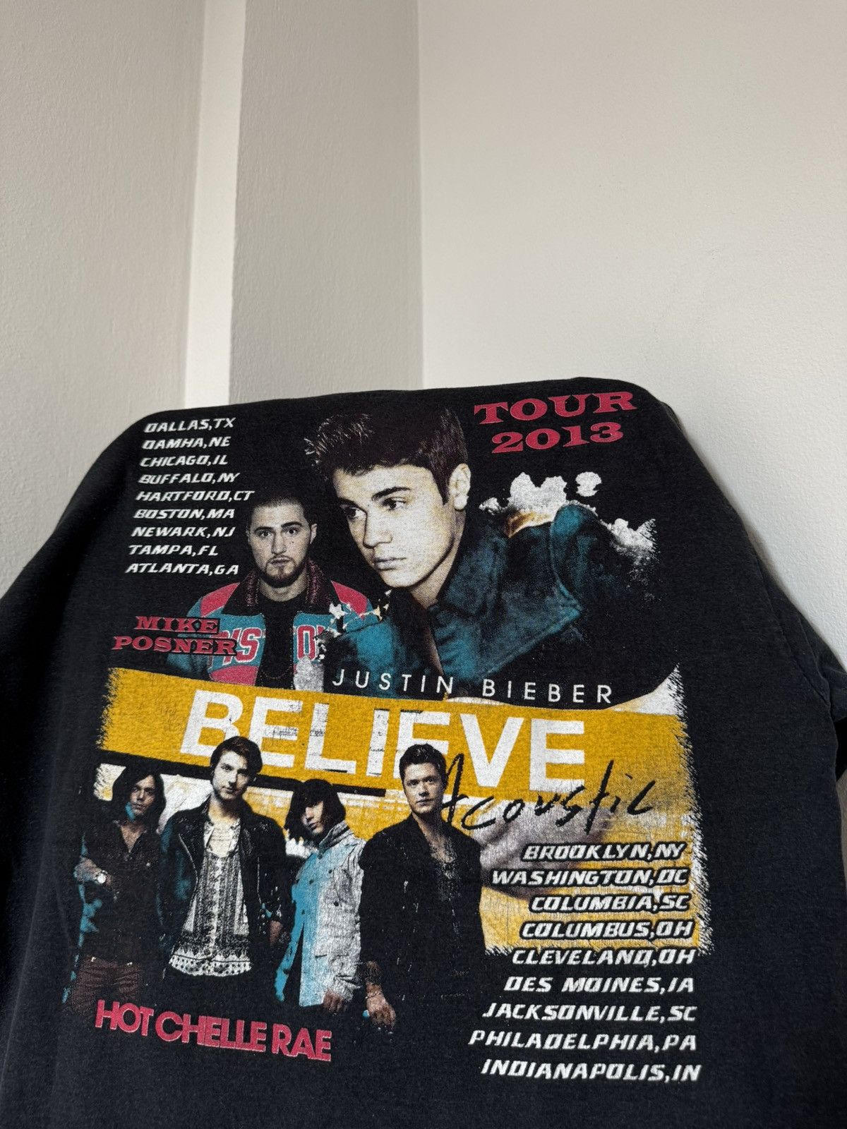 Band Tees × Rap Tees × Vintage Vintage Justin bieber - believe tour t shirt 2012 Size US L / EU 52-54 / 3 - 2 Thumbnail