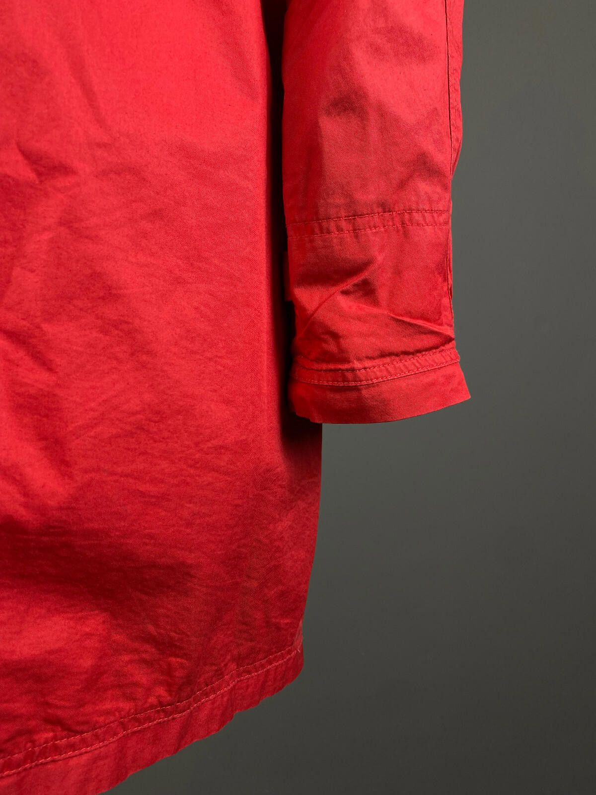 Woolrich Woolen Mills Woolrich Red Button Down Hooded Parka Coat Jacket Size M Size M / US 6-8 / IT 42-44 - 8 Thumbnail