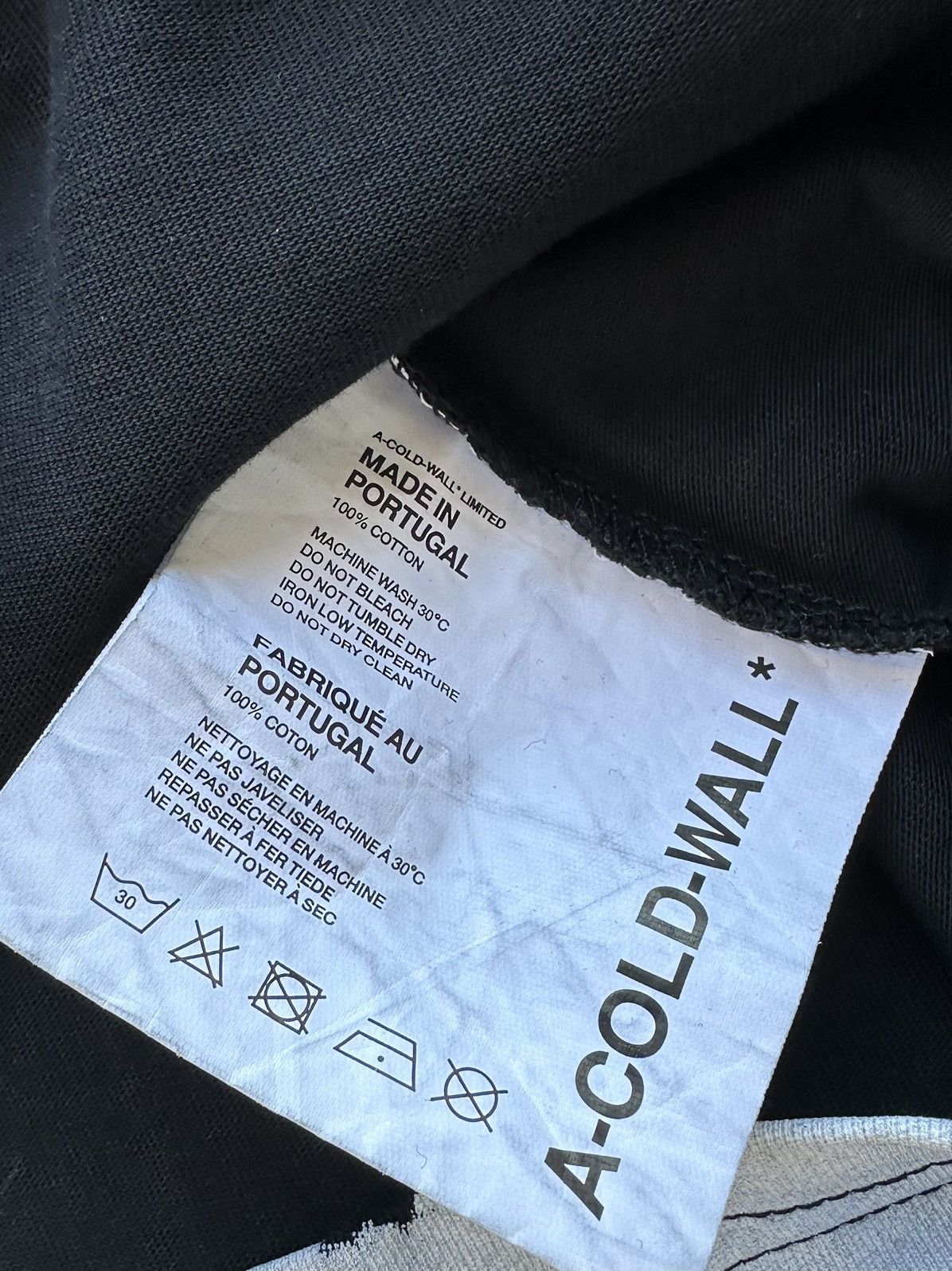 A-COLD-WALL* A Cold Wall Graphic Tee Shirt Men Size Small Black Authentic Size US S / EU 44-46 / 1 - 5 Thumbnail