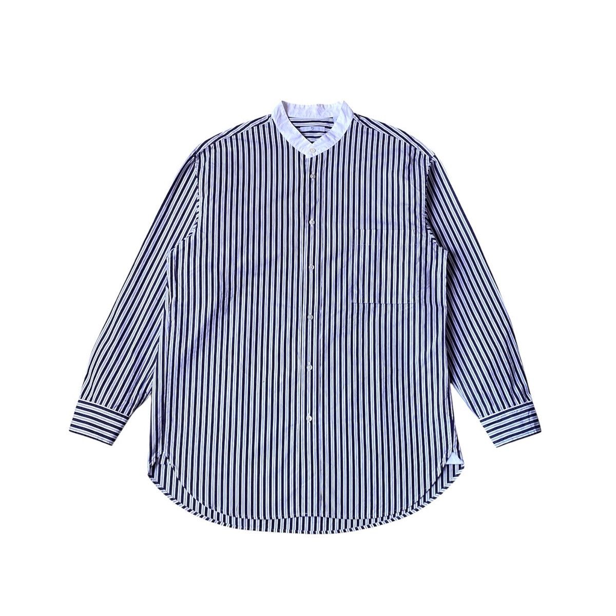 Jil Sander × Uniqlo Uniqlo Jil Sander Supima Cotton Oversized Stand Collar Size US M / EU 48-50 / 2 - 1 Thumbnail