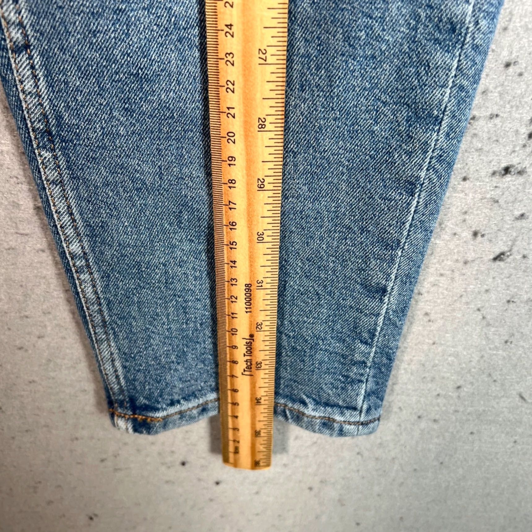 Cheap Monday Cheap Monday Womens Jeans Skinny High-Waisted Blue 26 Denim Stretch 5-Pocket Inseam 25 Size 26" / US 2 / IT 38 - 7 Thumbnail