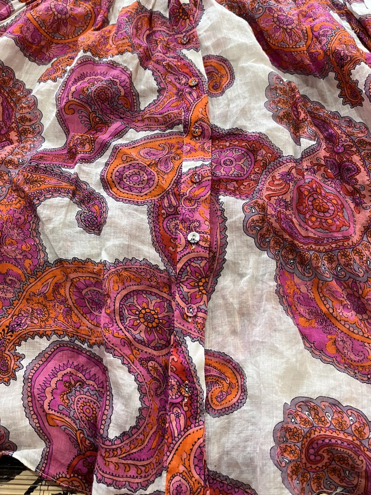 Zimmermann Zimmermann Paisley Blouse Size ONE SIZE - 5 Thumbnail