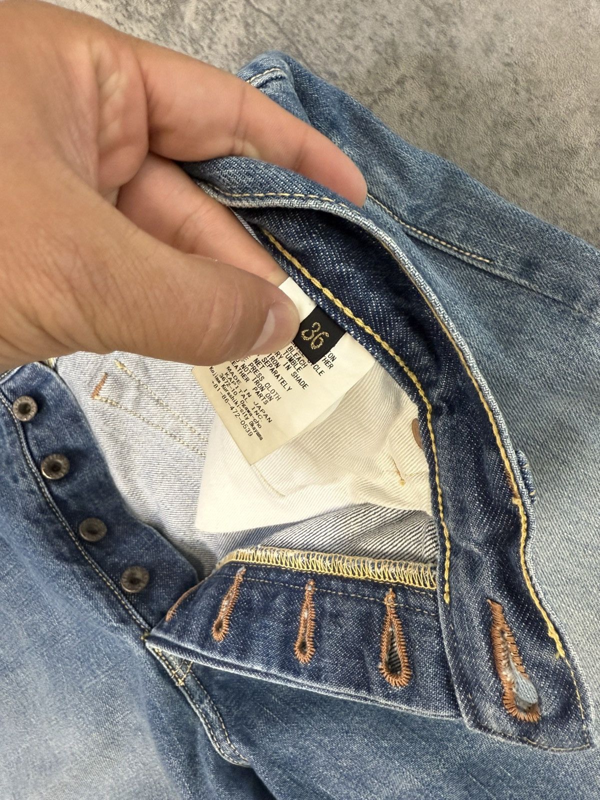 Kapital Kapital 14oz - Monkey Cisco Denim 36 Size US 36 / EU 52 - 13 Thumbnail