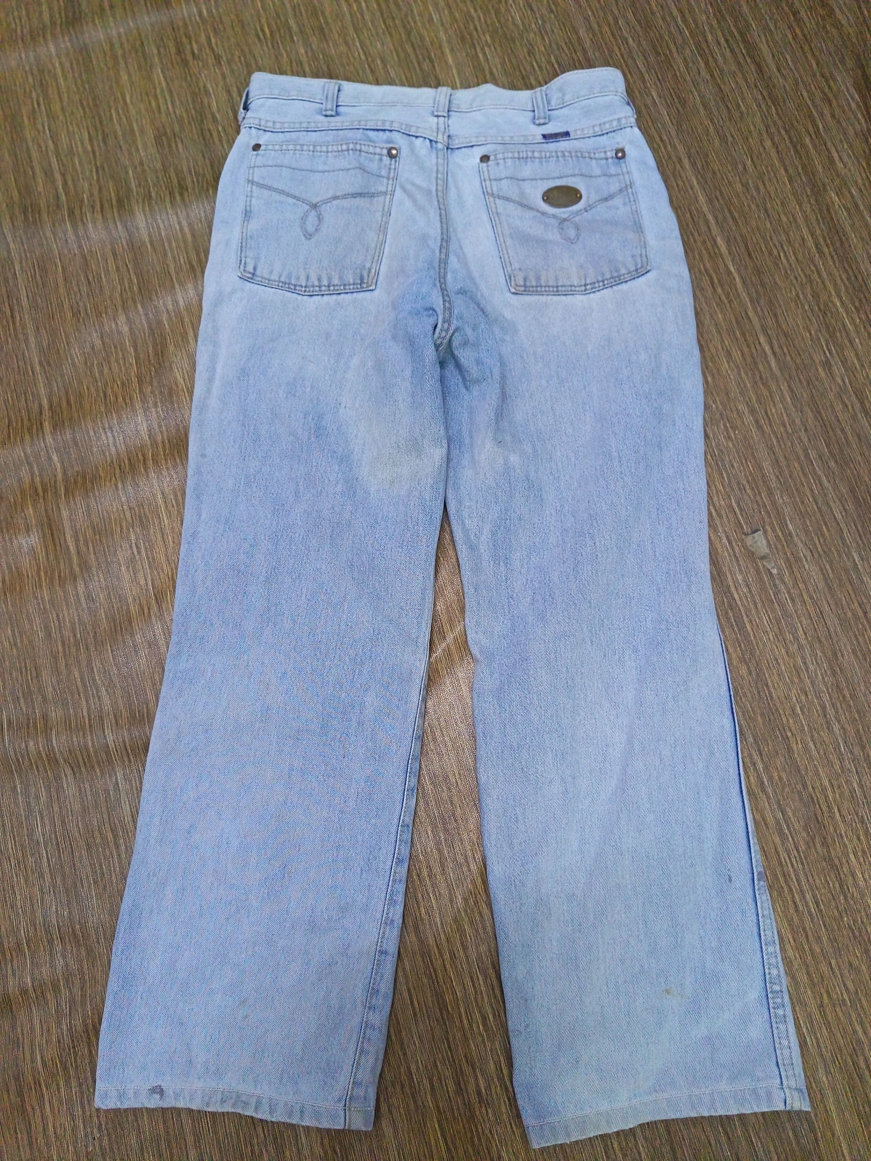 Wrangler Vintage distressed faded 80s wrangler japan Size US 30 / EU 46 - 2 Thumbnail