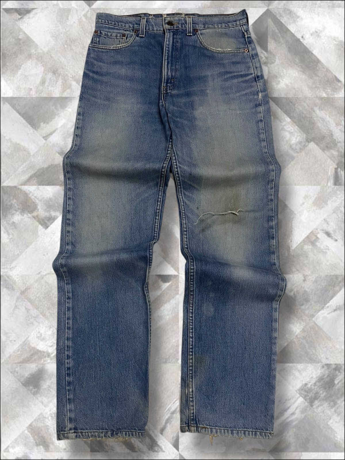 Levi's Vintage Clothing Vintage Og 1990s Designer Levis 510 Distressed Mudwash Denim Size US 30 / EU 46 - 1 Thumbnail