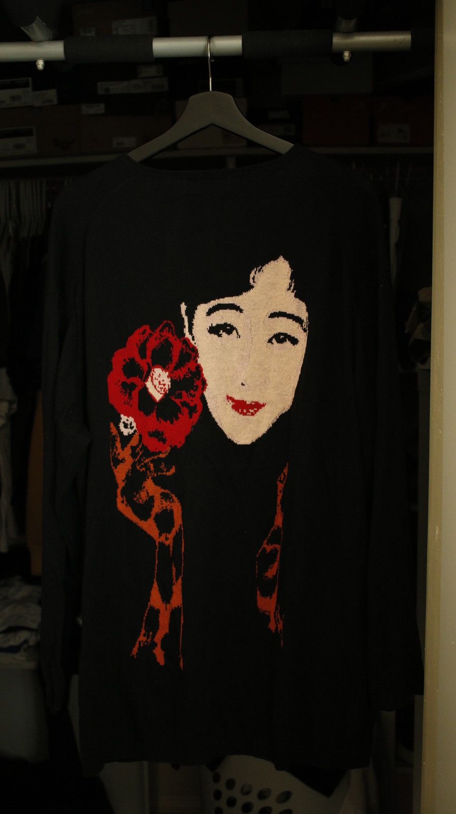 Yohji Yamamoto Yohji Yamamoto pour homme 24AW ROUND NECK KNIT  