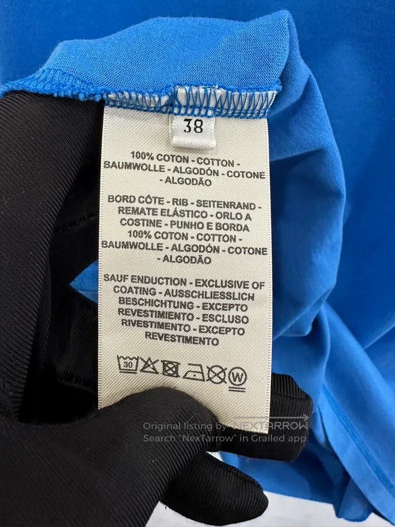 Hermes Hermes Blue women's dress with horseshoe letter logo Size XS / US 0-2 / IT 36-38 - 6 Thumbnail