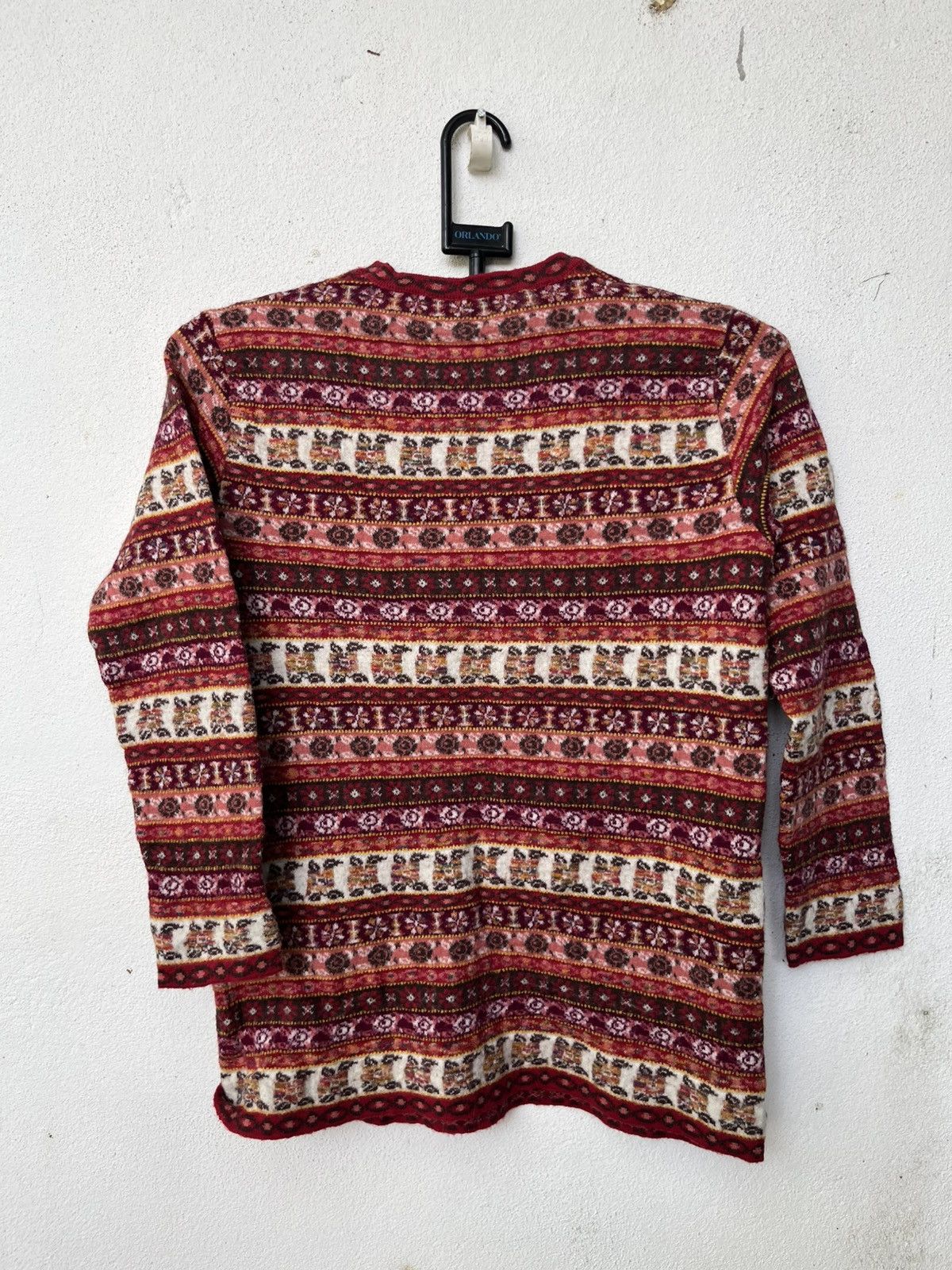 Japanese Brand 🔥🔥RARE NAVAJO MOTIVE FLEECE LONGSLEEVS T SHIRTS Size M / US 6-8 / IT 42-44 - 7 Thumbnail