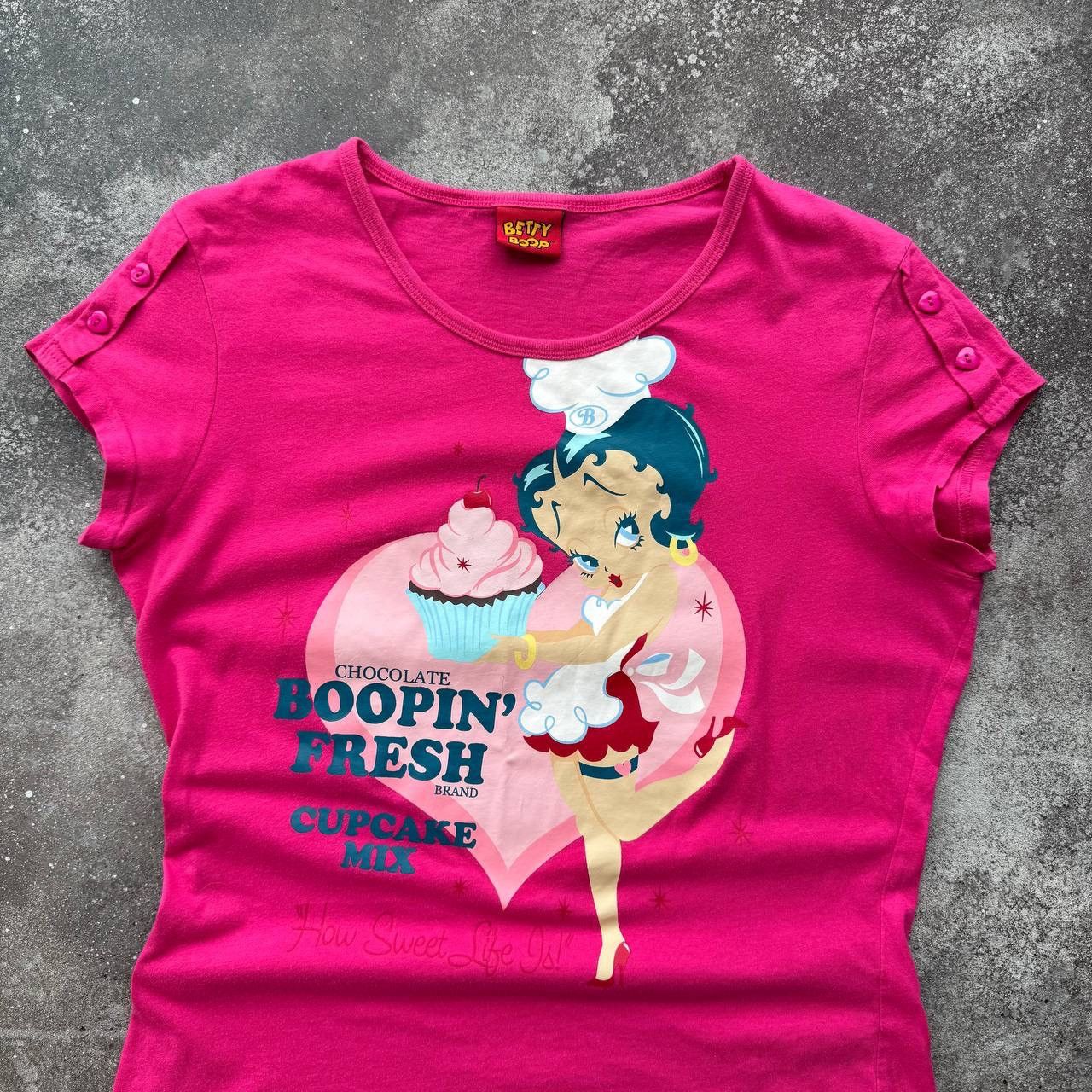 20471120 × Vintage Betty Boop Super Sexy Glamour Vintage T-Shirt Size M / US 6-8 / IT 42-44 - 3 Thumbnail