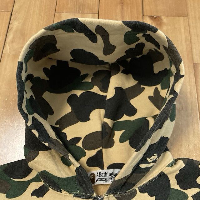 Bape BAPE zip hoodie 1st camo yellow a bathing ape Size US S / EU 44-46 / 1 - 4 Thumbnail