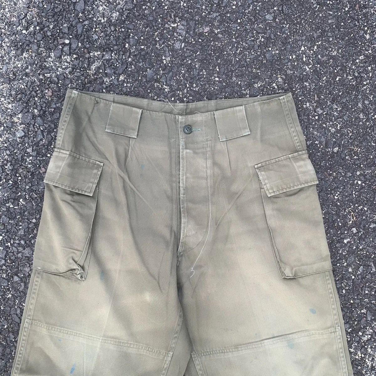 Hunter U.S ARMY UTILITY TROUSERS TACTICAL MILITARY CARGO PANTS Size US 32 / EU 48 - 2 Thumbnail