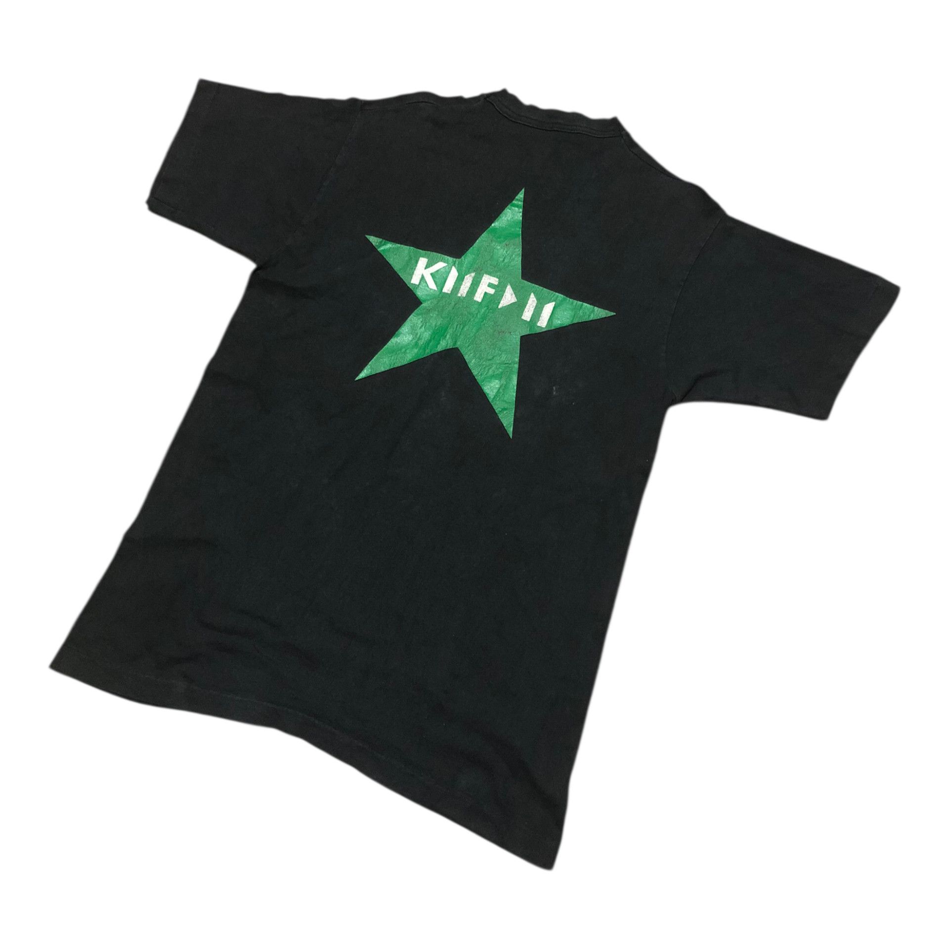 Vintage Vintage 90s KMFDM 'Nihil' Gothic Industrial Band T-Shirt Size US L / EU 52-54 / 3 - 2 Thumbnail