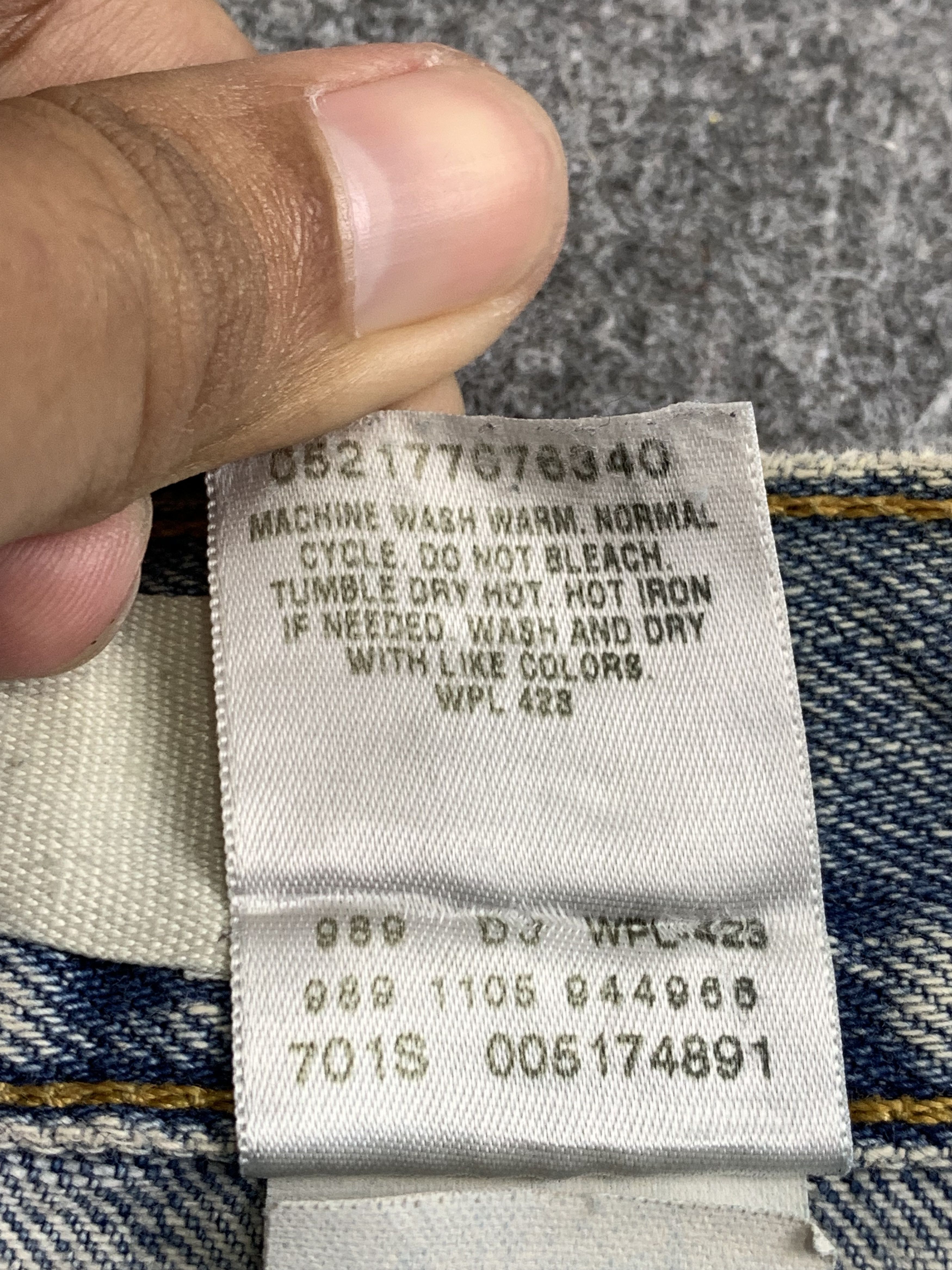 Levi's × Vintage Vintage Levis 545 Flared Bootcut Bell Bottom Jeans DP1859 Size US 37 - 8 Thumbnail