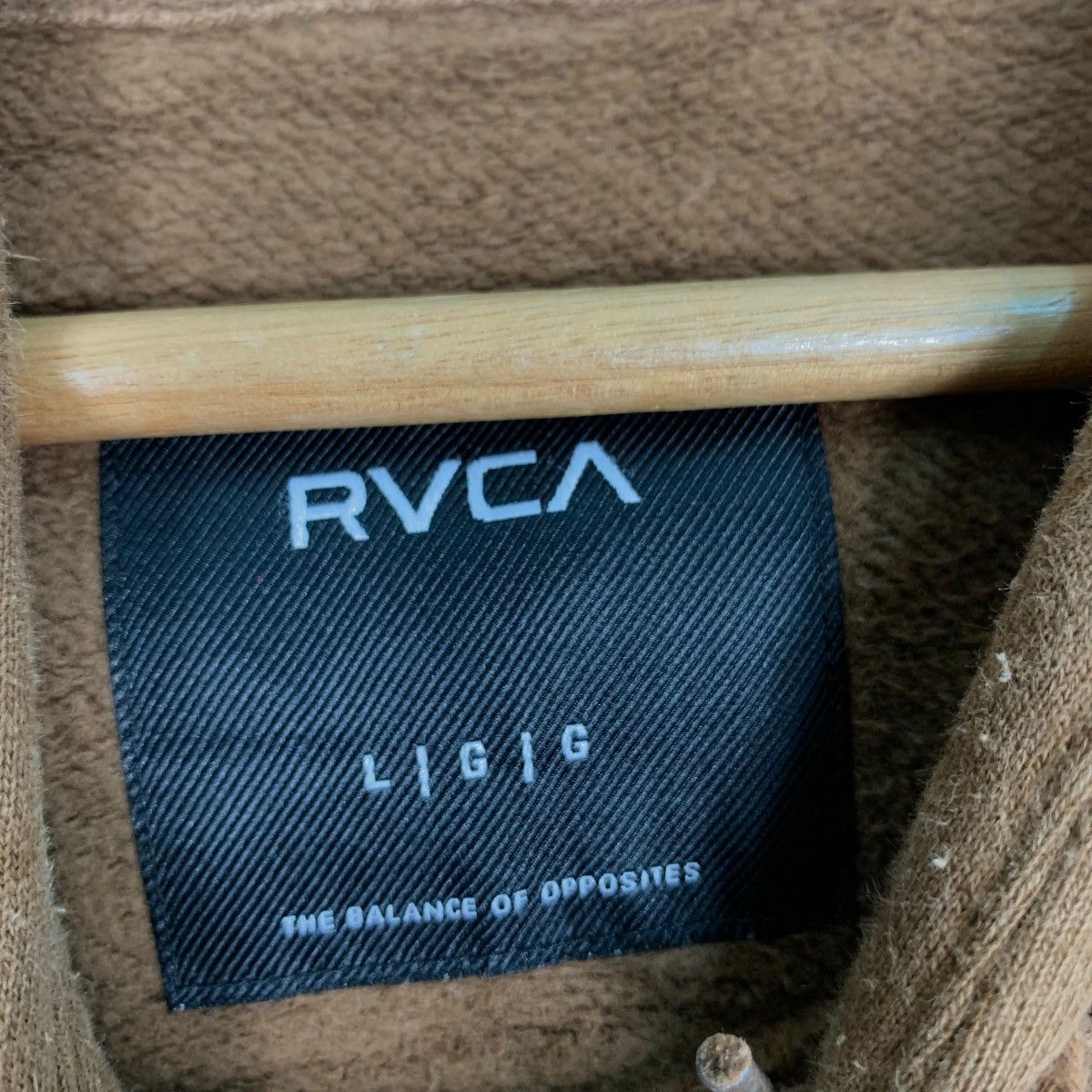 RVCA RVCA Big Logo Pullover Hoodies Sweatshirts #0776-C35 Size US L / EU 52-54 / 3 - 12 Thumbnail