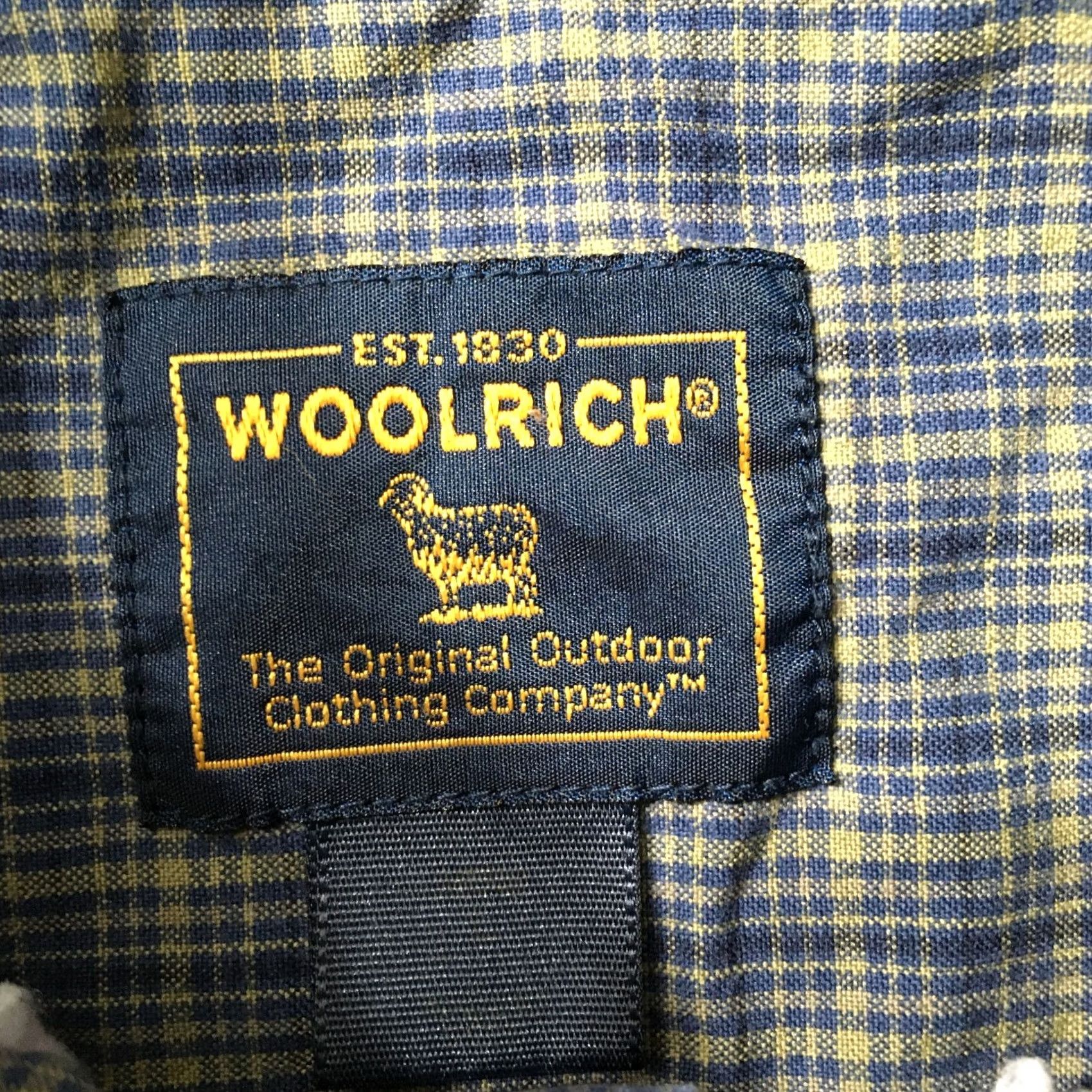 Vintage Woolrich Shirt Mens Large Green/Blue Plaid Button Down Long Sleeve CHECK Size US L / EU 52-54 / 3 - 2 Thumbnail