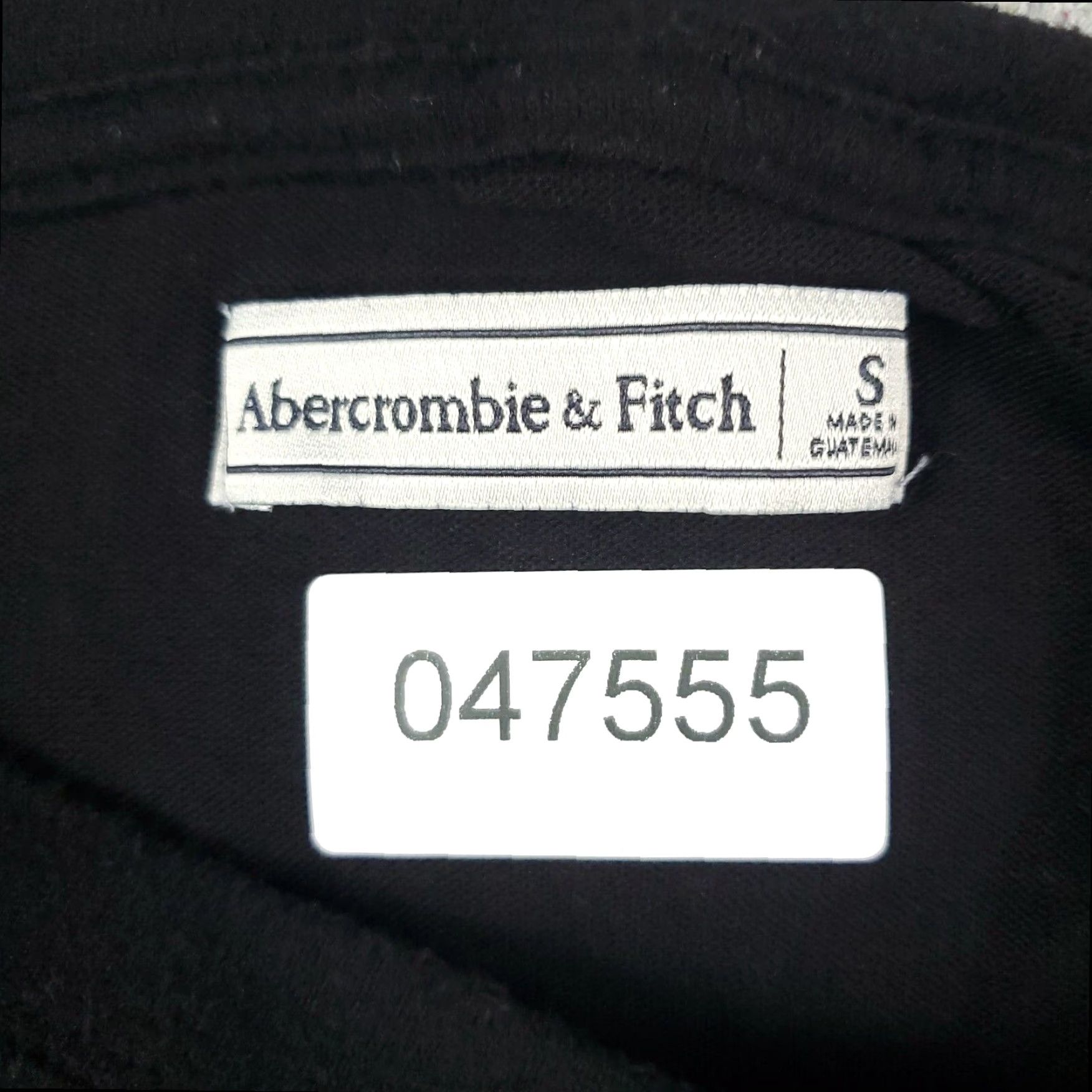 Abercrombie & Fitch Abercrombie Fitch Womens Small Black Short Sleeve T Shirt Size S / US 4 / IT 40 - 7 Thumbnail