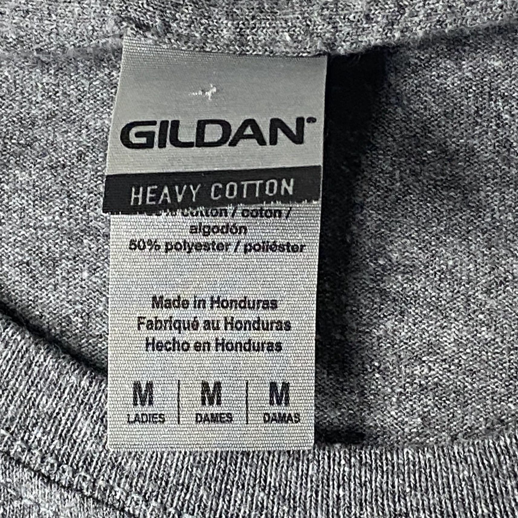 Gildan Gildan T-Shirt Buckle Up Buttercup Gray Medium Regular Cotton Women’s T-Shirt, Crew Neck, Short Sleeve Size M / US 6-8 / IT 42-44 - 3 Thumbnail