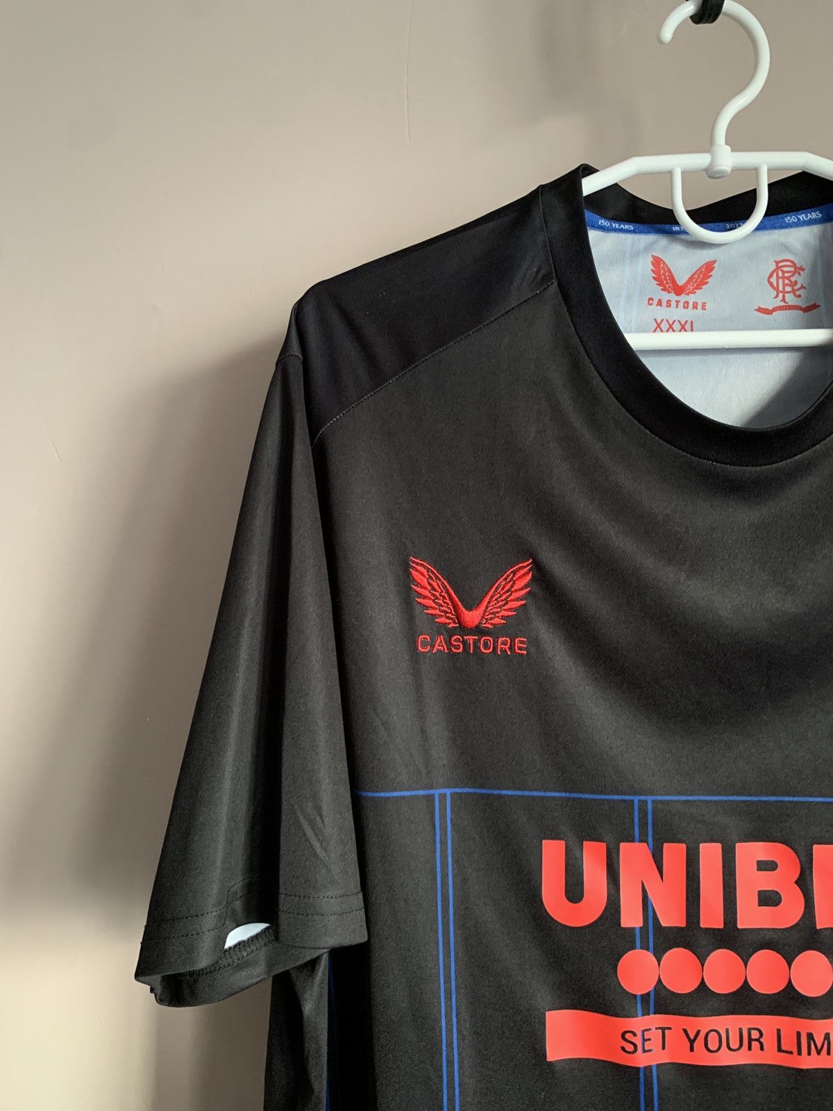 Other Rangers FC Glasgow 150 Year Away soccer jersey 2022 castore Size US XXL / EU 58 / 5 - 3 Thumbnail