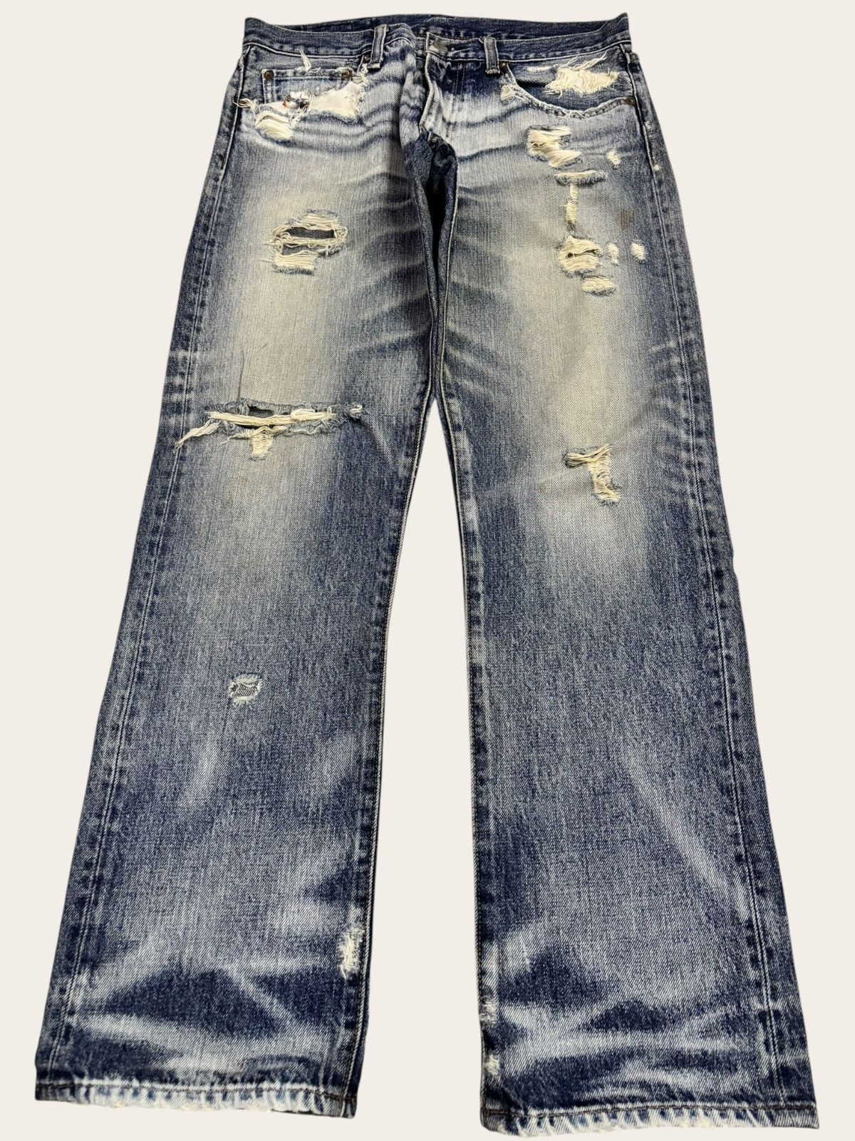 Undercover Japan RNA Undercover Inspired Ripped Jeans Size US 30 / EU 46 - 1 Thumbnail