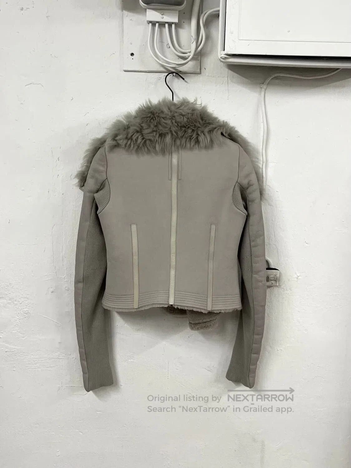 Rick Owens Rick Owens Shearling Leather Jacket. Size US M / EU 48-50 / 2 - 6 Thumbnail