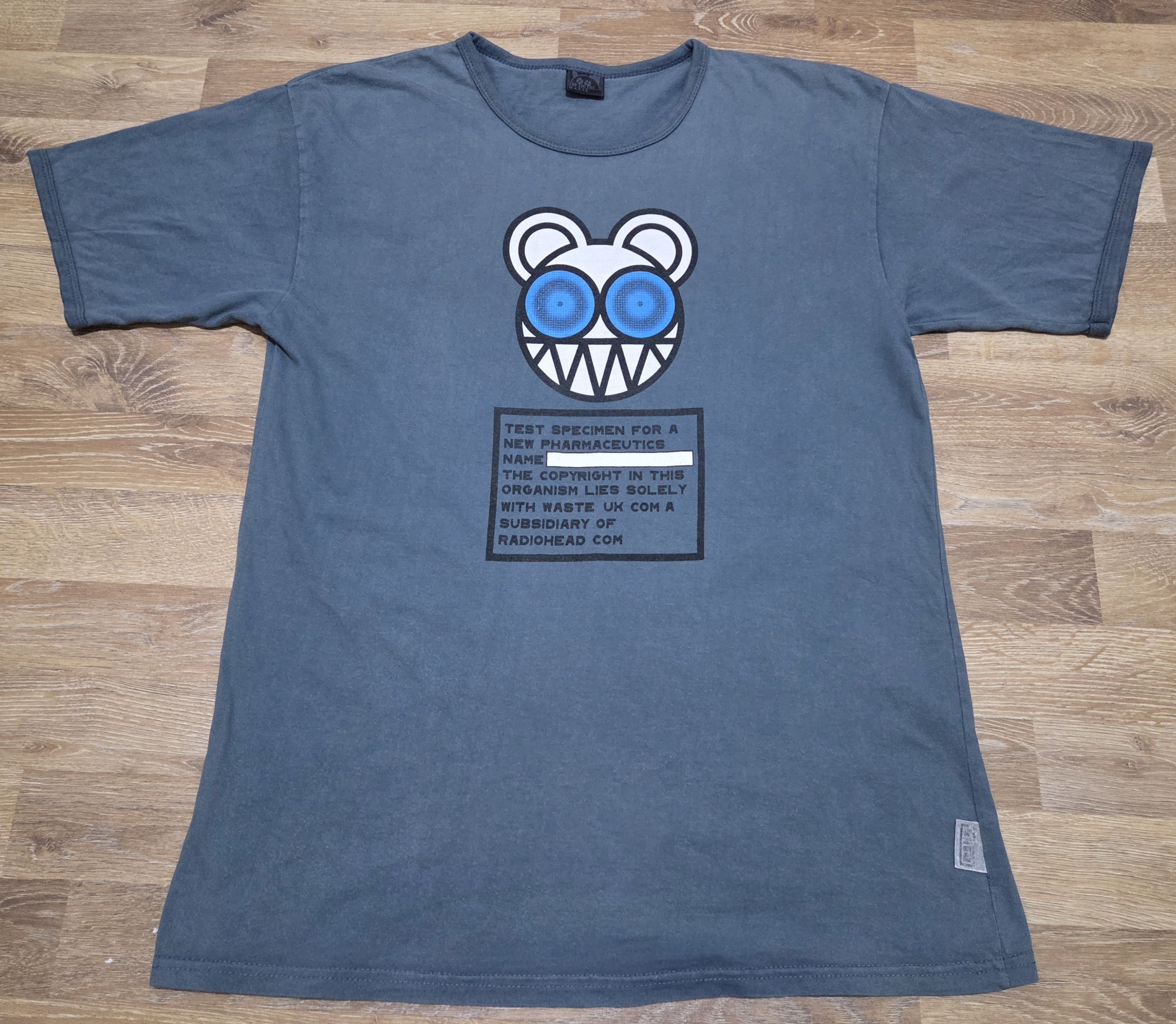 Band Tees Vintage Radiohead Kid A Amnesiac Album Waste Promo T Shirt Size US M / EU 48-50 / 2 - 1 Thumbnail