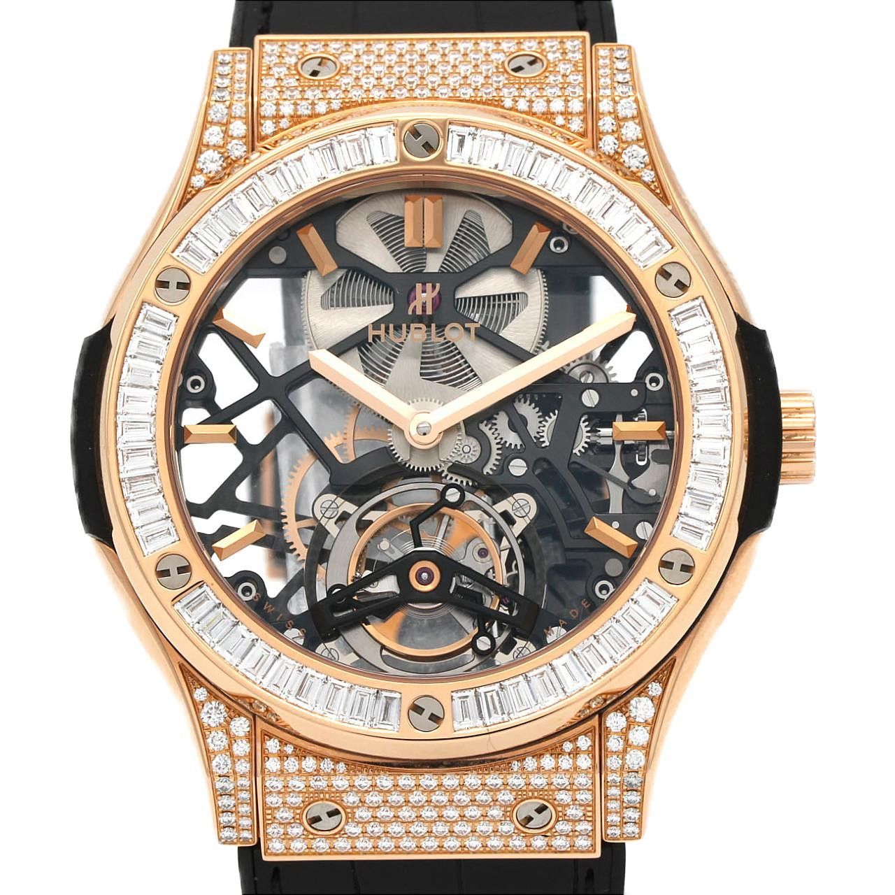 Hublot Hublot Hublot Classic Fusion Skeleton Tourbillon Pink Gold Precious Metal Other 505.OX.0180.LR.0904 DUTY FREE for USA Size ONE SIZE - 1 Thumbnail