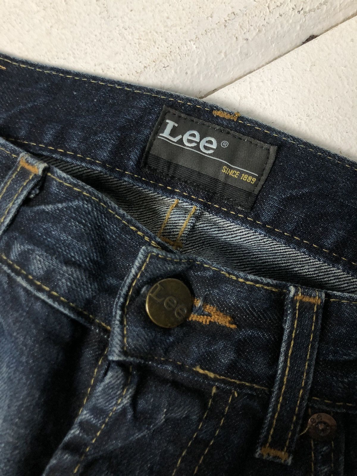 Lee Very Archive Clothing Baggy LEE Bootcut Opium Denim Jeans Size US 31 - 8 Thumbnail