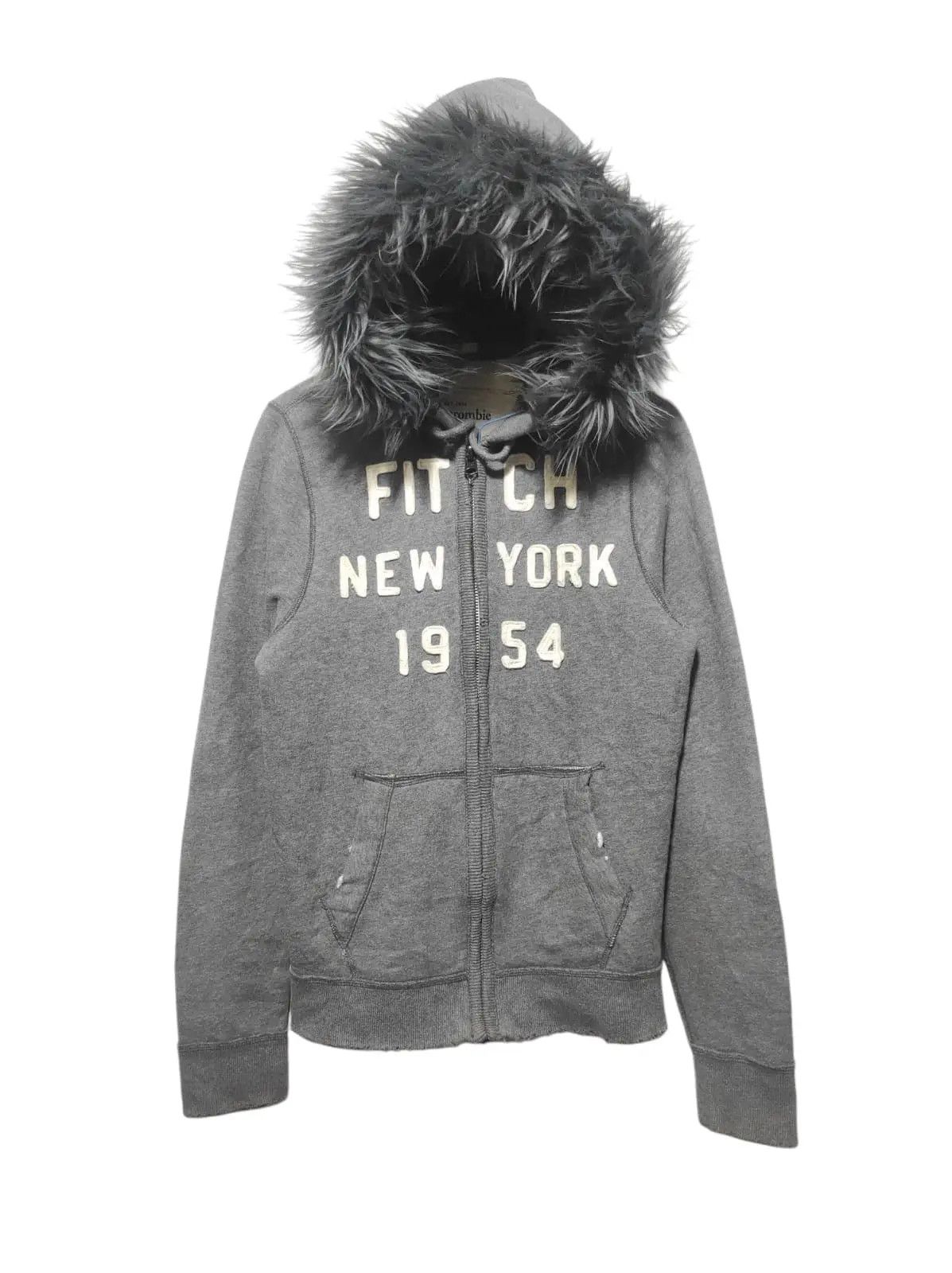 Abercrombie & Fitch Abercrombie & Fitch New York 1954 zip fur hoodie LGB style Size US M / EU 48-50 / 2 - 1 Thumbnail