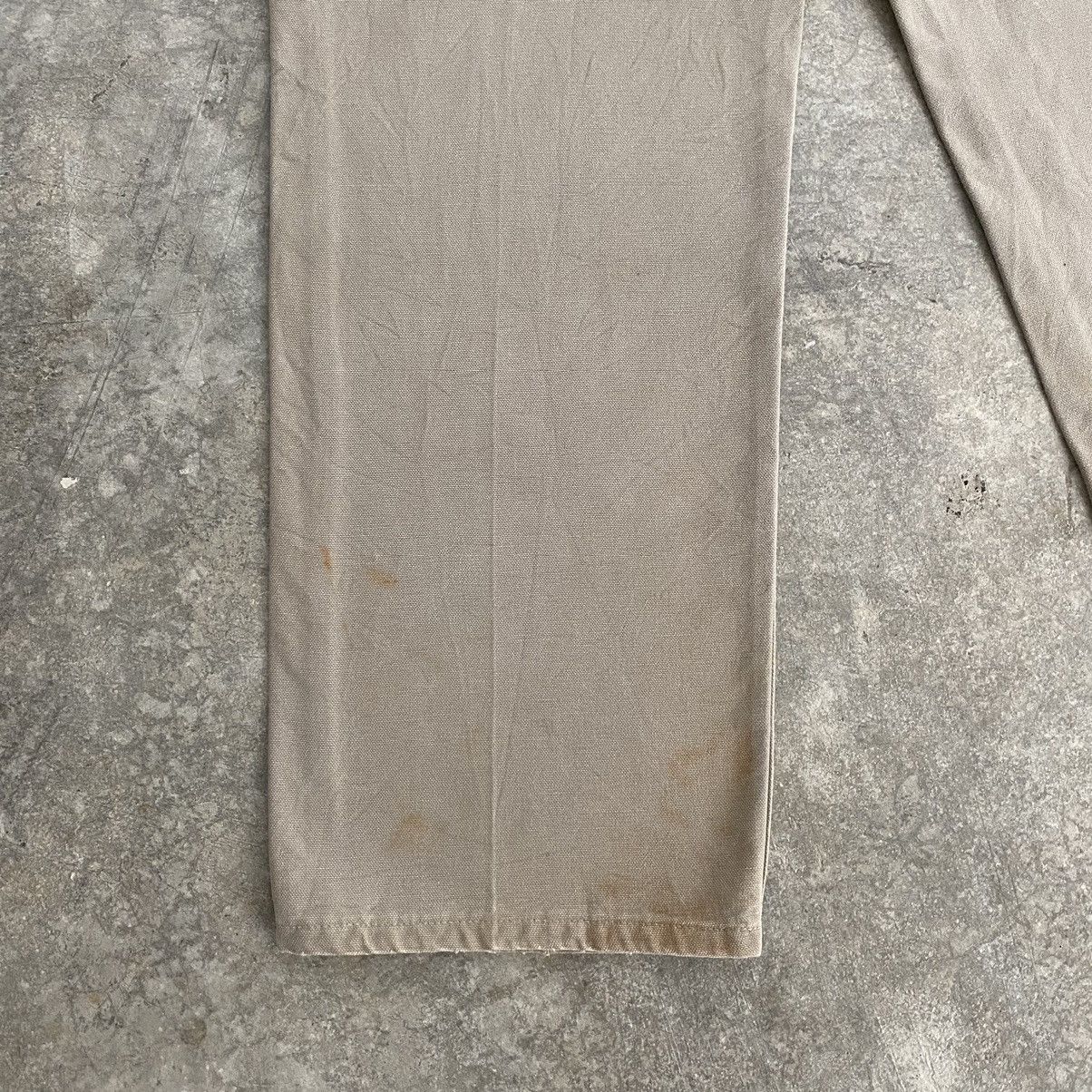 Carhartt Size 34x31 Vintage Carhartt Desert Grey Carpenter Work Pants Size US 34 / EU 50 - 20 Thumbnail