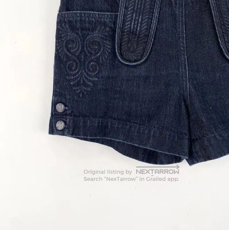 Chanel Chanel Deep Blue Cotton Ladies Shorts . Size 22" - 4 Thumbnail