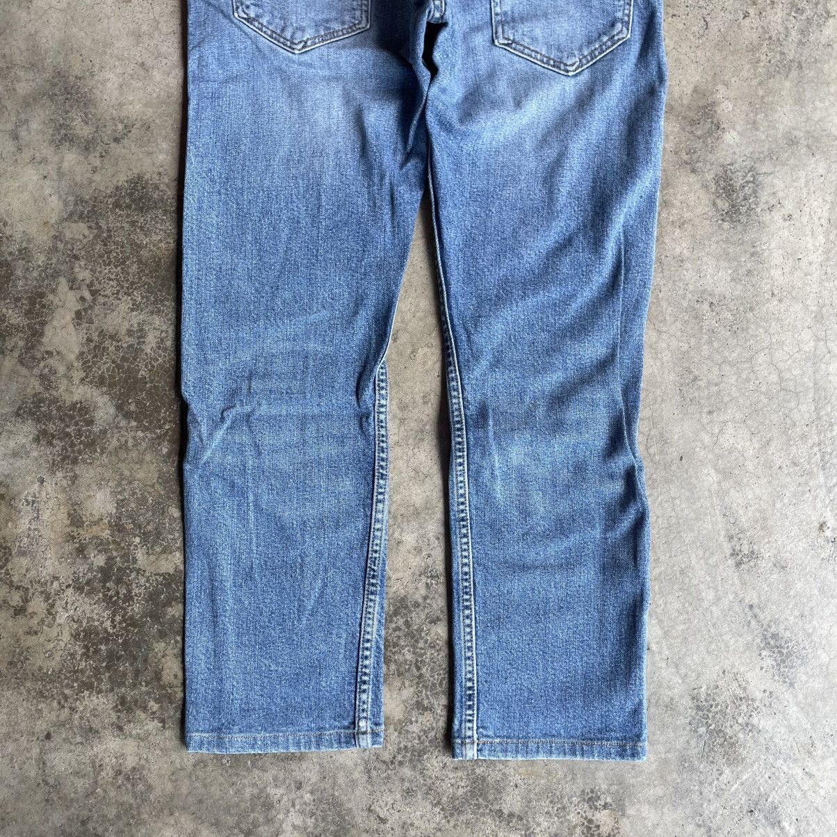Levi's Vintage Clothing 🔥Vintage Levis 505 Orange Tab Ripped Distress Denim Jeans Size US 30 / EU 46 - 6 Thumbnail
