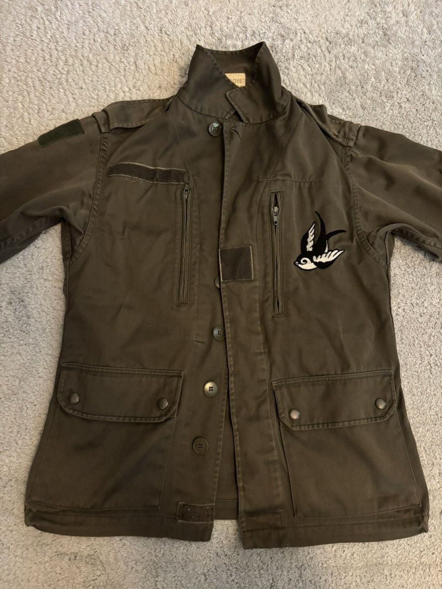 Vintage Original Vintage French 1980s Embroidered Military Jacket Size US M / EU 48-50 / 2 - 1 Thumbnail