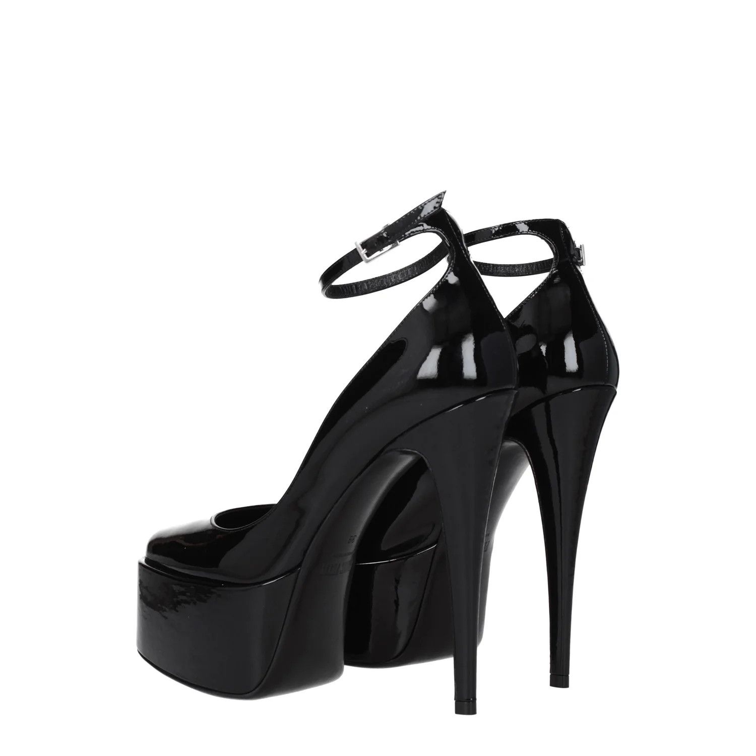 Paris Texas ob1o1e1124 Patent Leather Sandals in Black Size US 9 / IT 39 - 4 Thumbnail