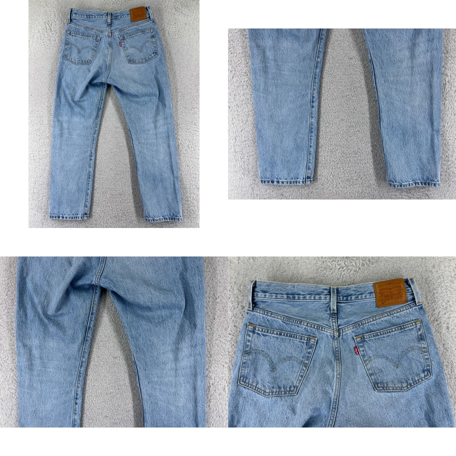 Levi's Levi's 501 XX Jeans Men Slim Denim Blue 27x24 Jeans Button Fly 501 XX Vintage? No Size US 27 - 10 Thumbnail