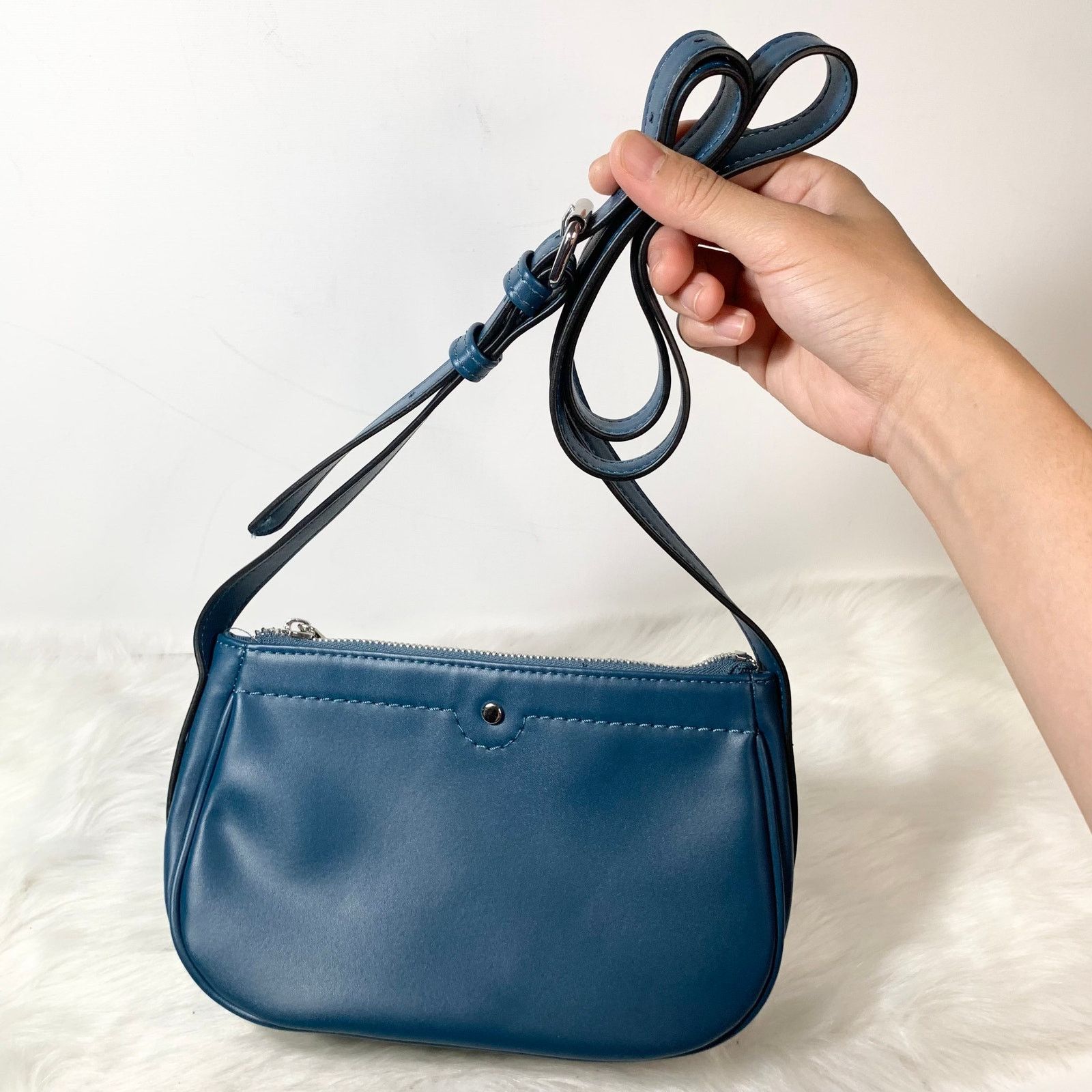 A New Day Women's Crossbody Bag Blue Color