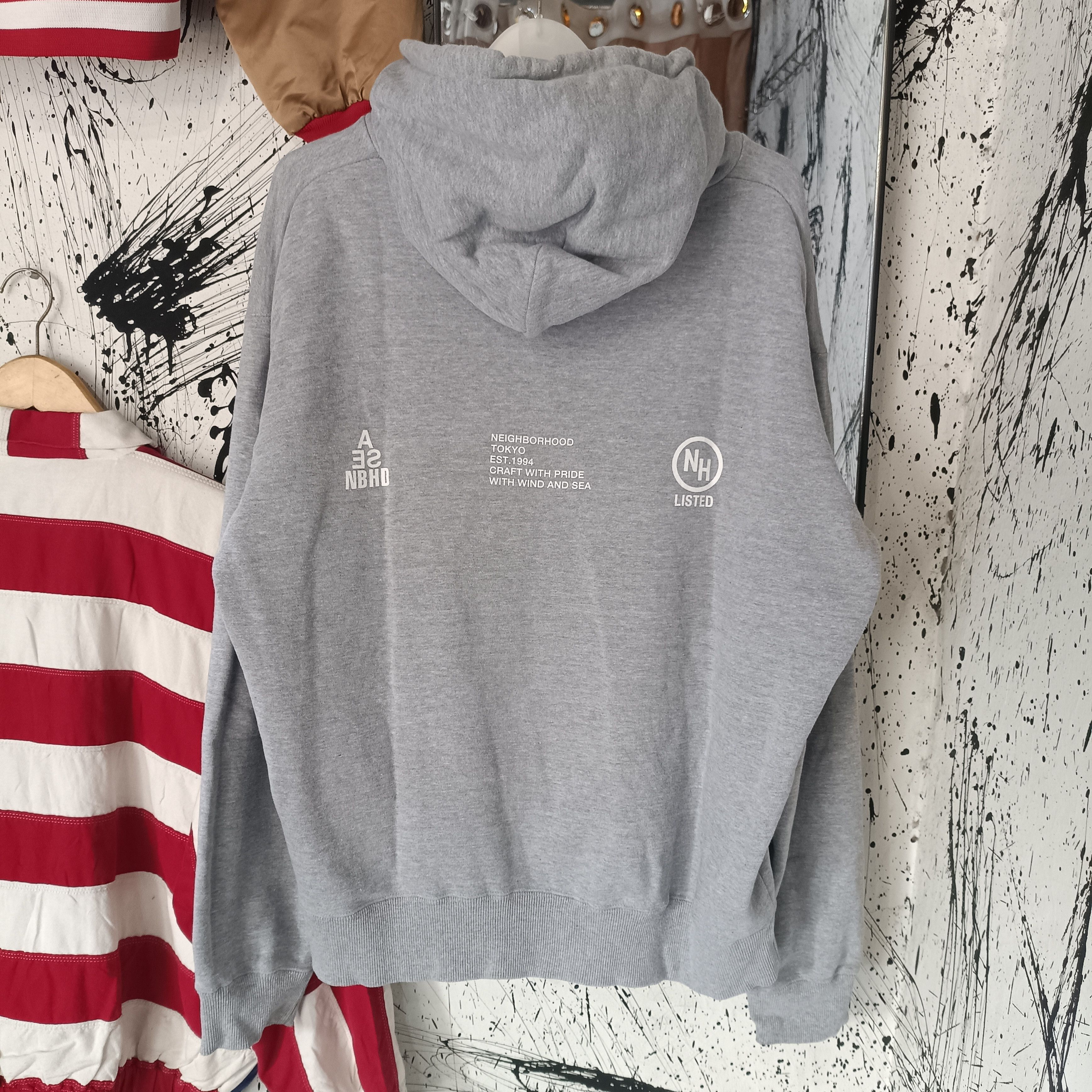 Japanese Brand Neighborhood X Wind And Sea Hoodie Size US L / EU 52-54 / 3 - 3 Thumbnail