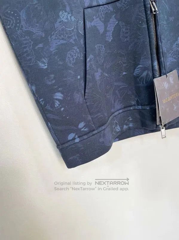 Valentino Valentino Blue Cotton Men's Jacket . Size US M / EU 48-50 / 2 - 4 Thumbnail