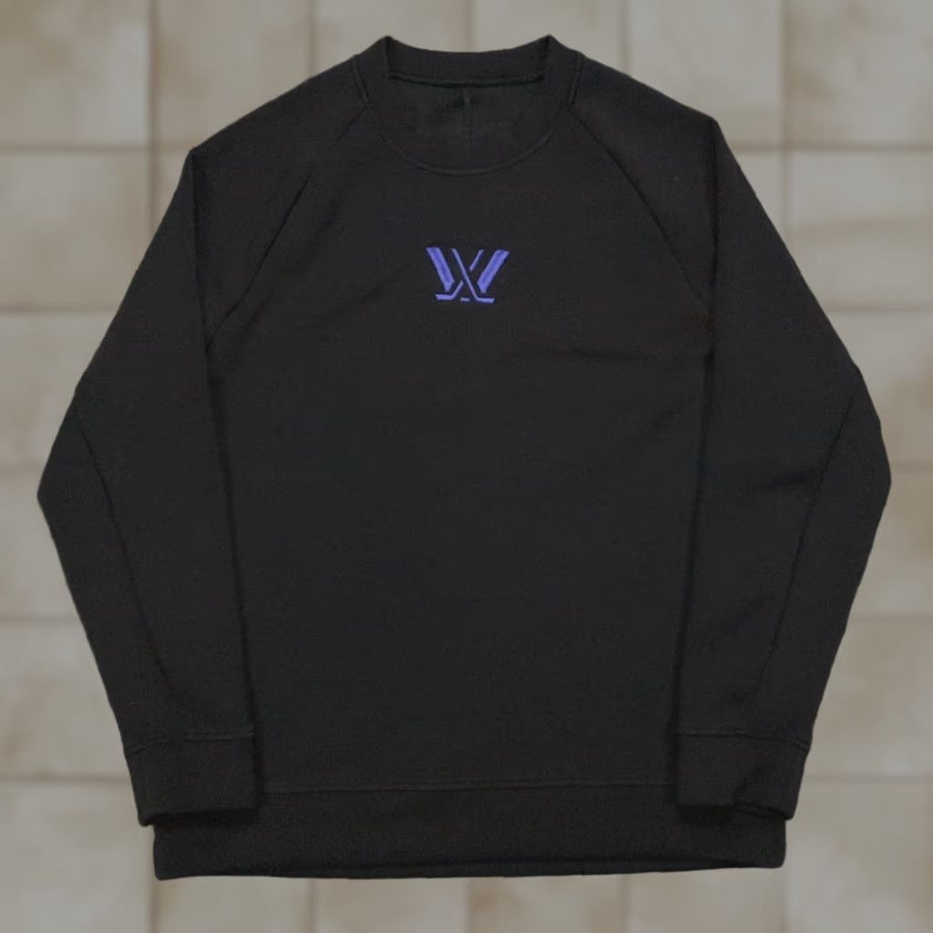 Lululemon Lululemon Sweatshirt Womens Large Black Crew Pullover Professional Hockey Size L / US 10 / IT 46 - 1 Thumbnail