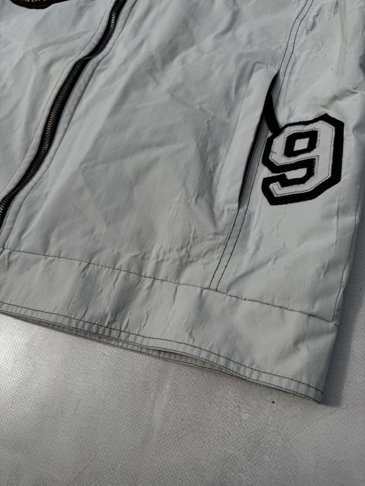 Vintage Vintage Harrison Gibson Y2k Distressed Racing Jacket Size US XL / EU 56 / 4 - 16 Thumbnail