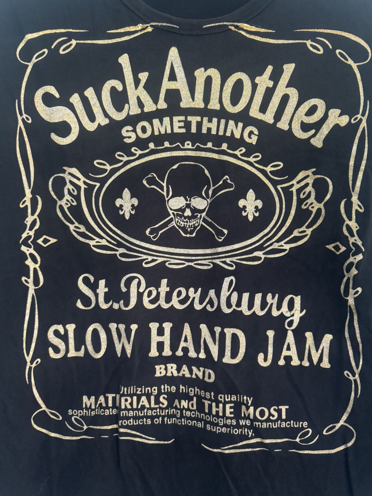 If Six Was Nine 💥 PUNK DESIGN SLOW HAND JAM SUCK ANOTHER SOMETHING VERY RARE Size US L / EU 52-54 / 3 - 2 Thumbnail