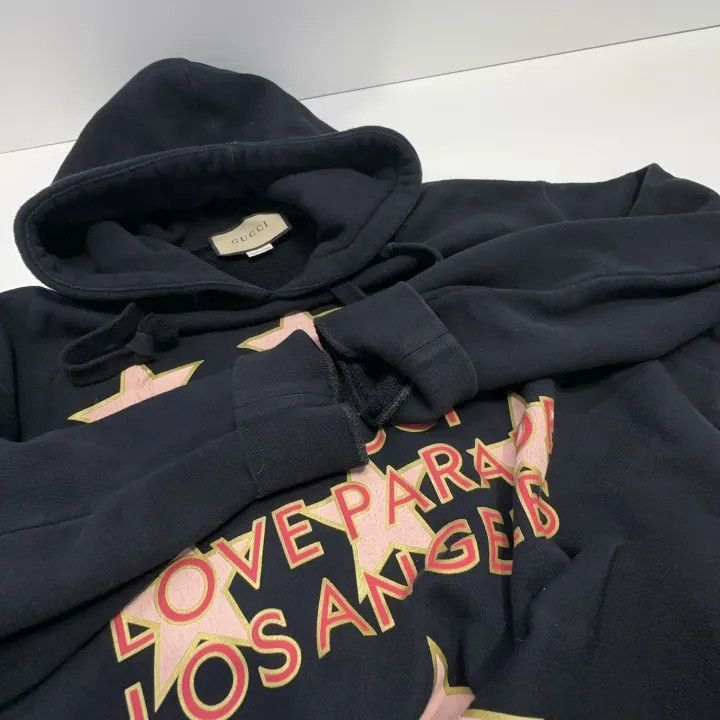Gucci Gucci SS22 Black Graphic Hoodie for Women-2507 Size M / US 6-8 / IT 42-44 - 3 Thumbnail