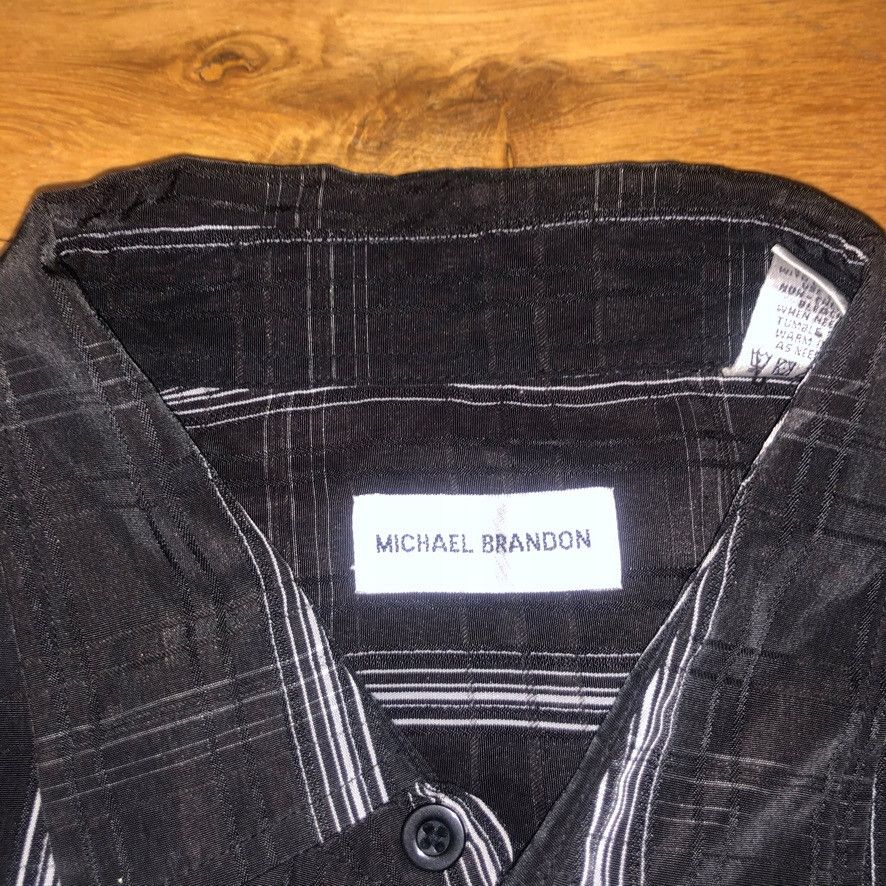 Vintage MICHAEL BRANDON MEN'S FASHIONABLE SHIRT LARGE, size XL Size US XL / EU 56 / 4 - 3 Thumbnail