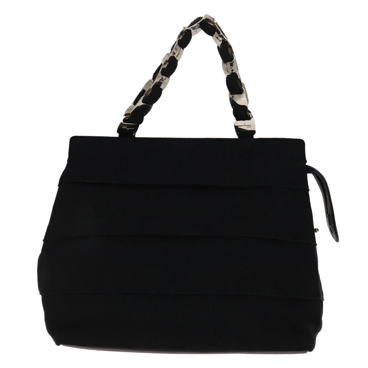Vara Black Canvas Handbag (Pre-Owned)