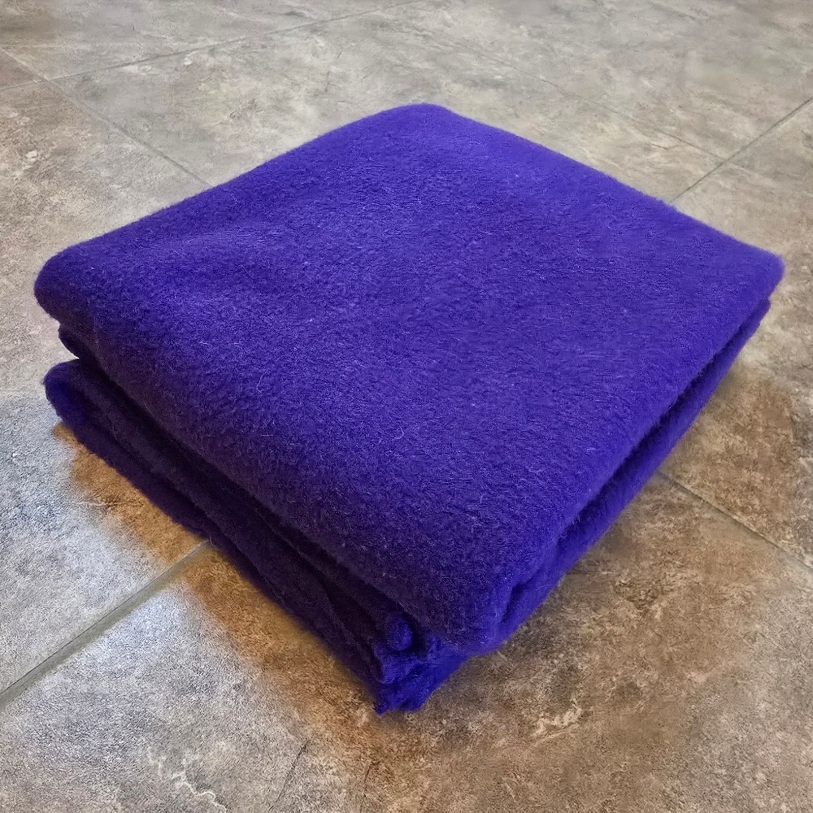 Other Dark Purple Plush Blanket Size ONE SIZE - 3 Thumbnail
