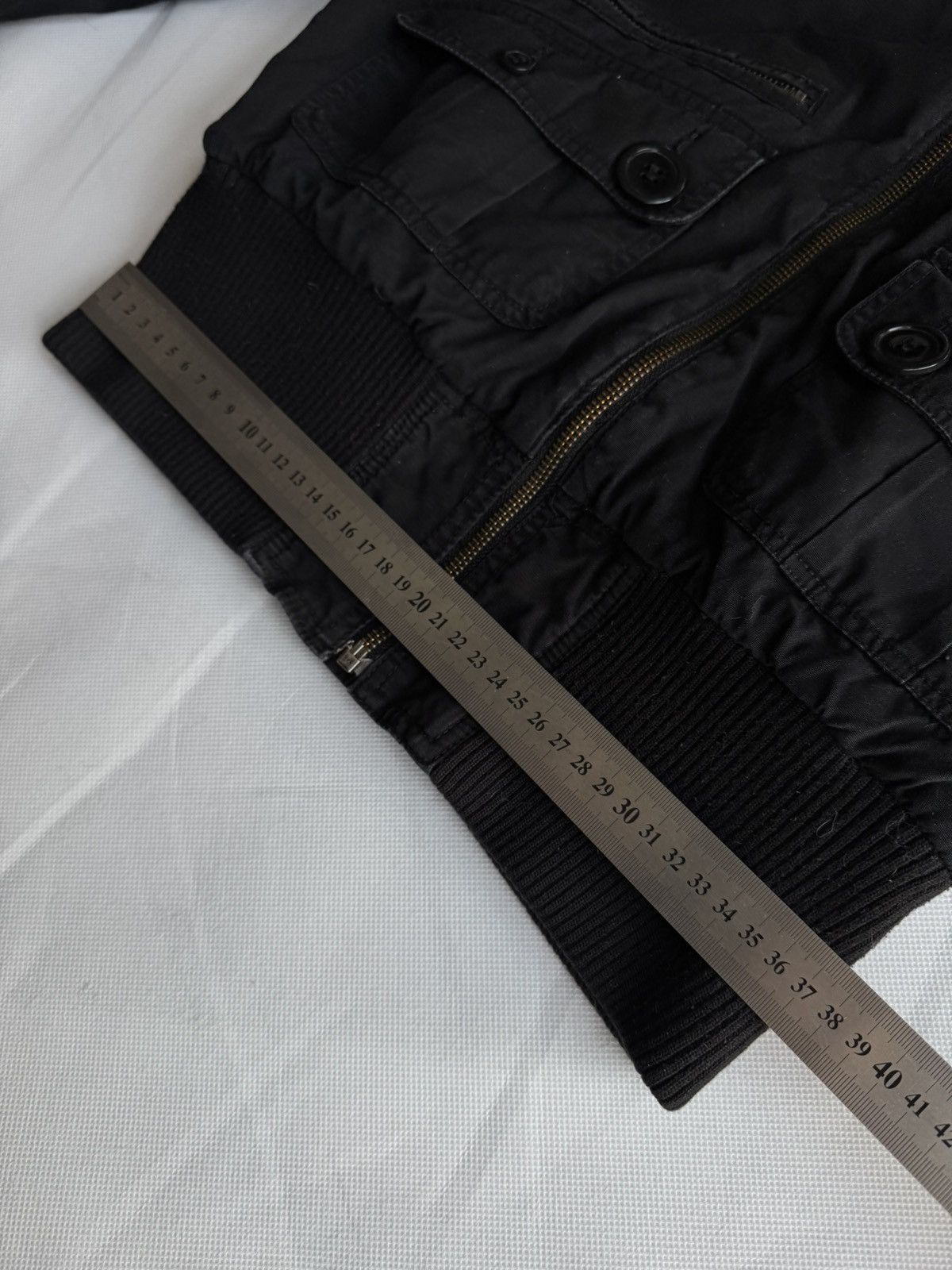 If Six Was Nine Vintage Y2K MkBomber Motorcycle Fur Collar Avantgarde Jacket Size US M / EU 48-50 / 2 - 17 Thumbnail